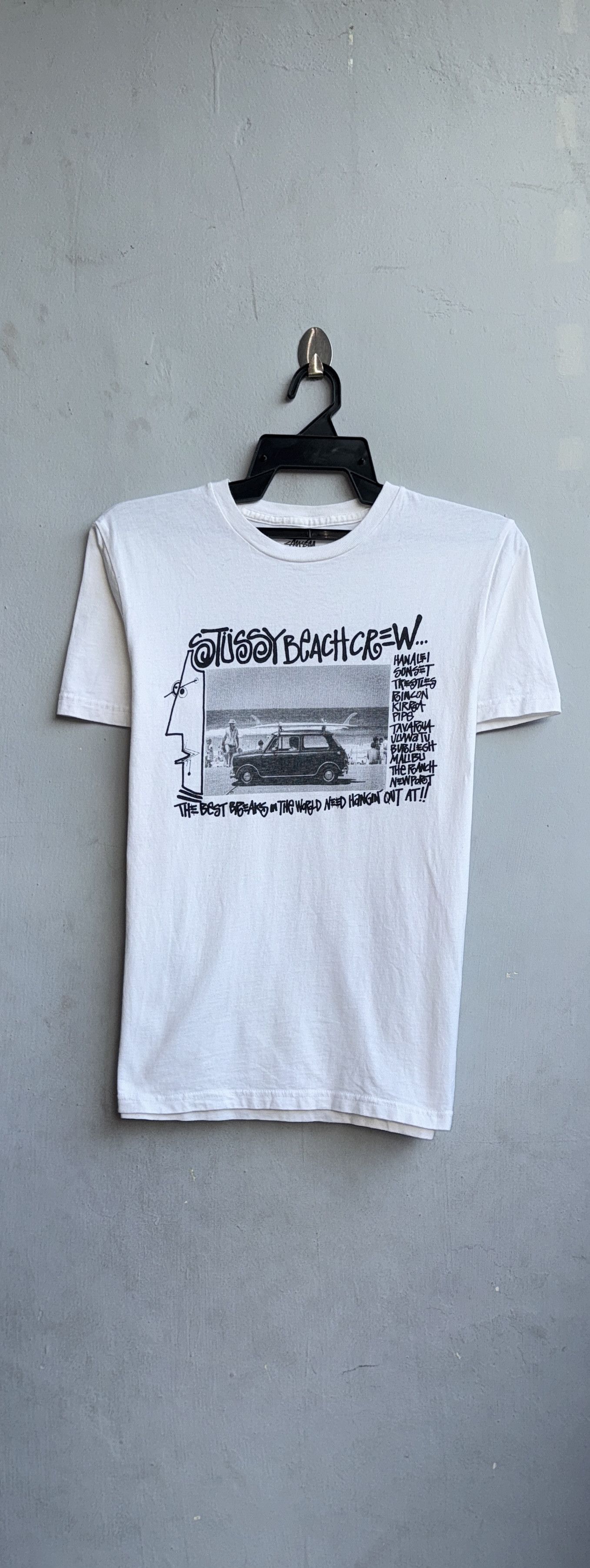 CDG × Stussy Stussy x CDG Laguna Beach T-Shirt | Grailed