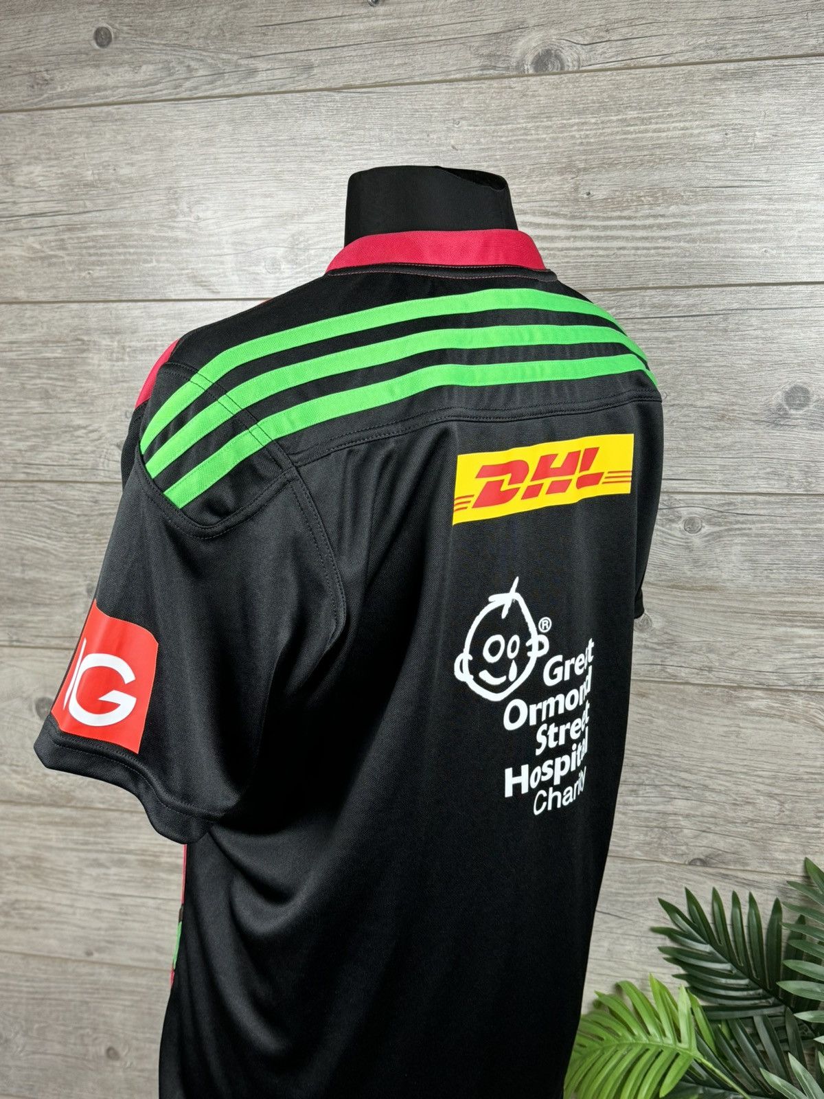 Adidas × Vintage Rugby Shirts 2014 Harlequins Adidas DHL Size XL Size US XL / EU 56 / 4 - 3 Thumbnail