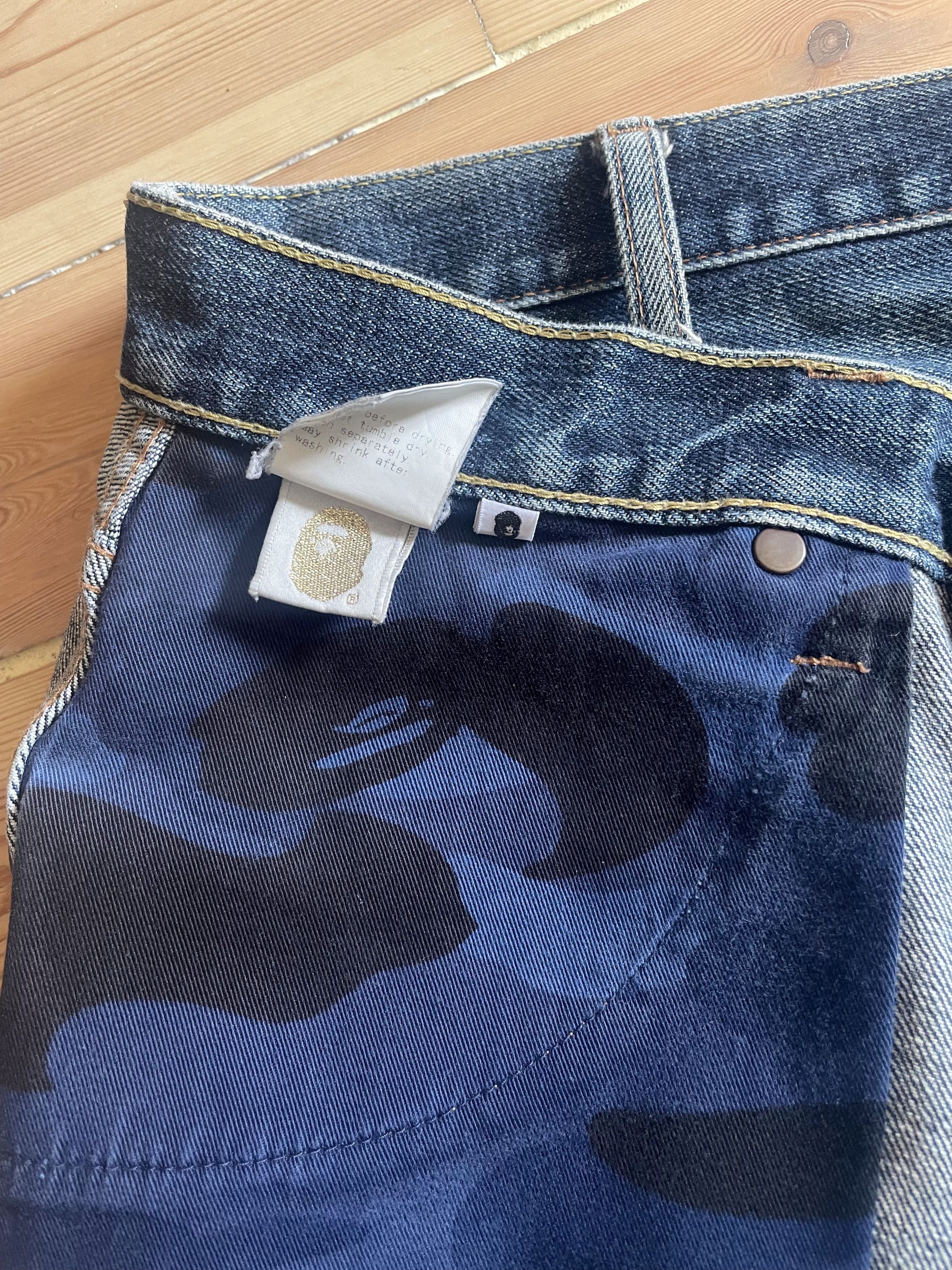 Bape Bape Jeans Size US 36 / EU 52 - 4 Thumbnail