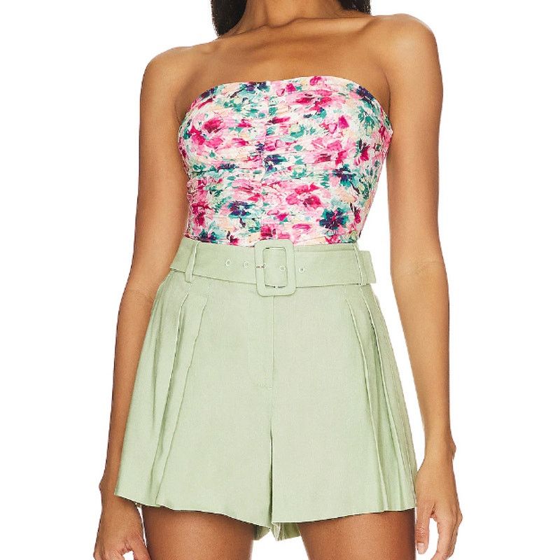Lovers and Friends Lovers and Friends Erica Bodysuit in Summer Floral Multi, S Size S / US 4 / IT 40 - 1 Thumbnail