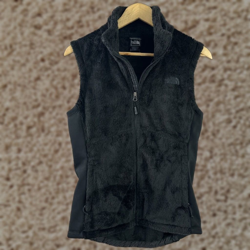 The North Face The North Face Fleece Vest Women’s Size Medium Black Full Zip Outdoor Camp Size M / US 6-8 / IT 42-44 - 1 Thumbnail