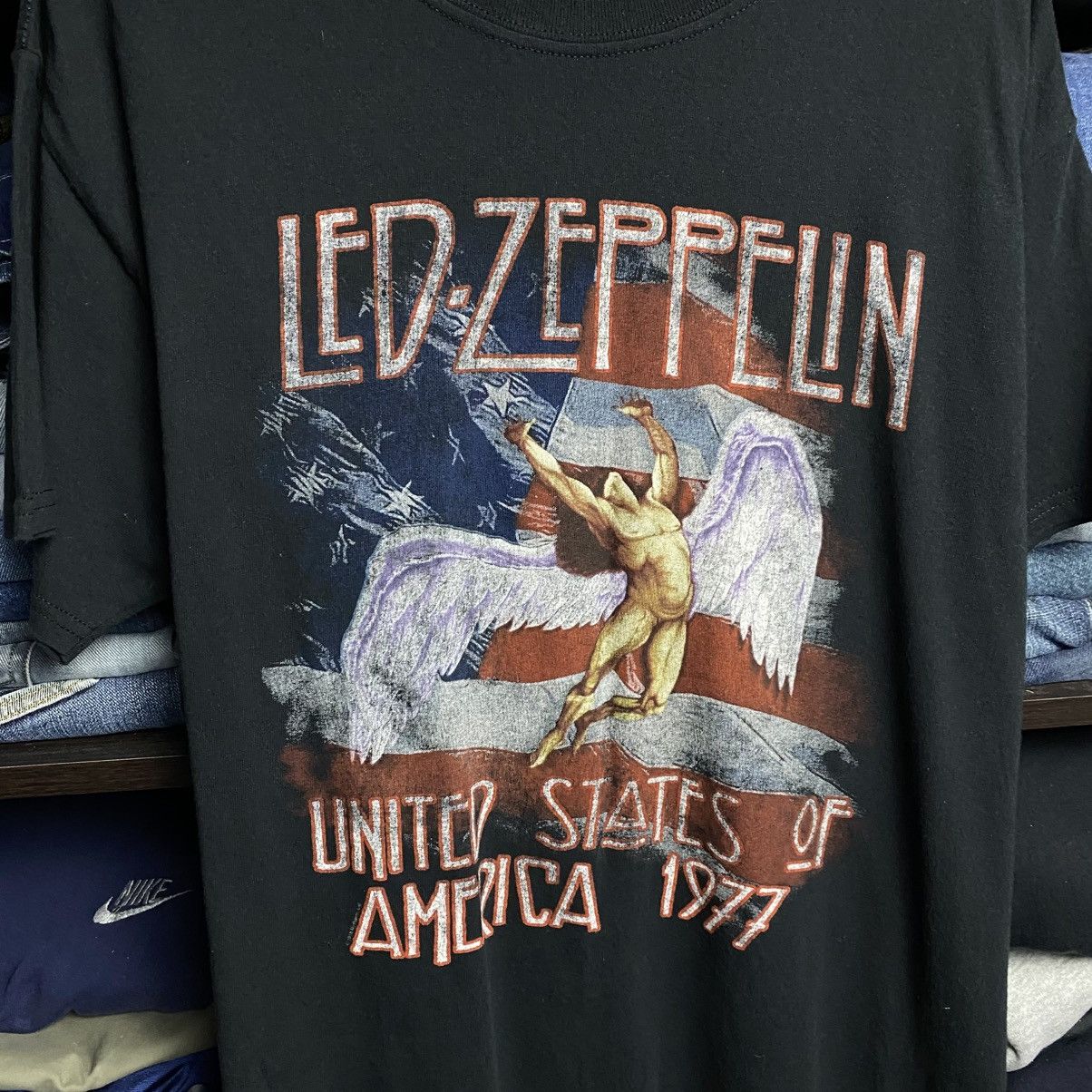 Band Tees Vintage Led Zeppelin Big Graphic Logo rock band tee size L Size US L / EU 52-54 / 3 - 2 Thumbnail