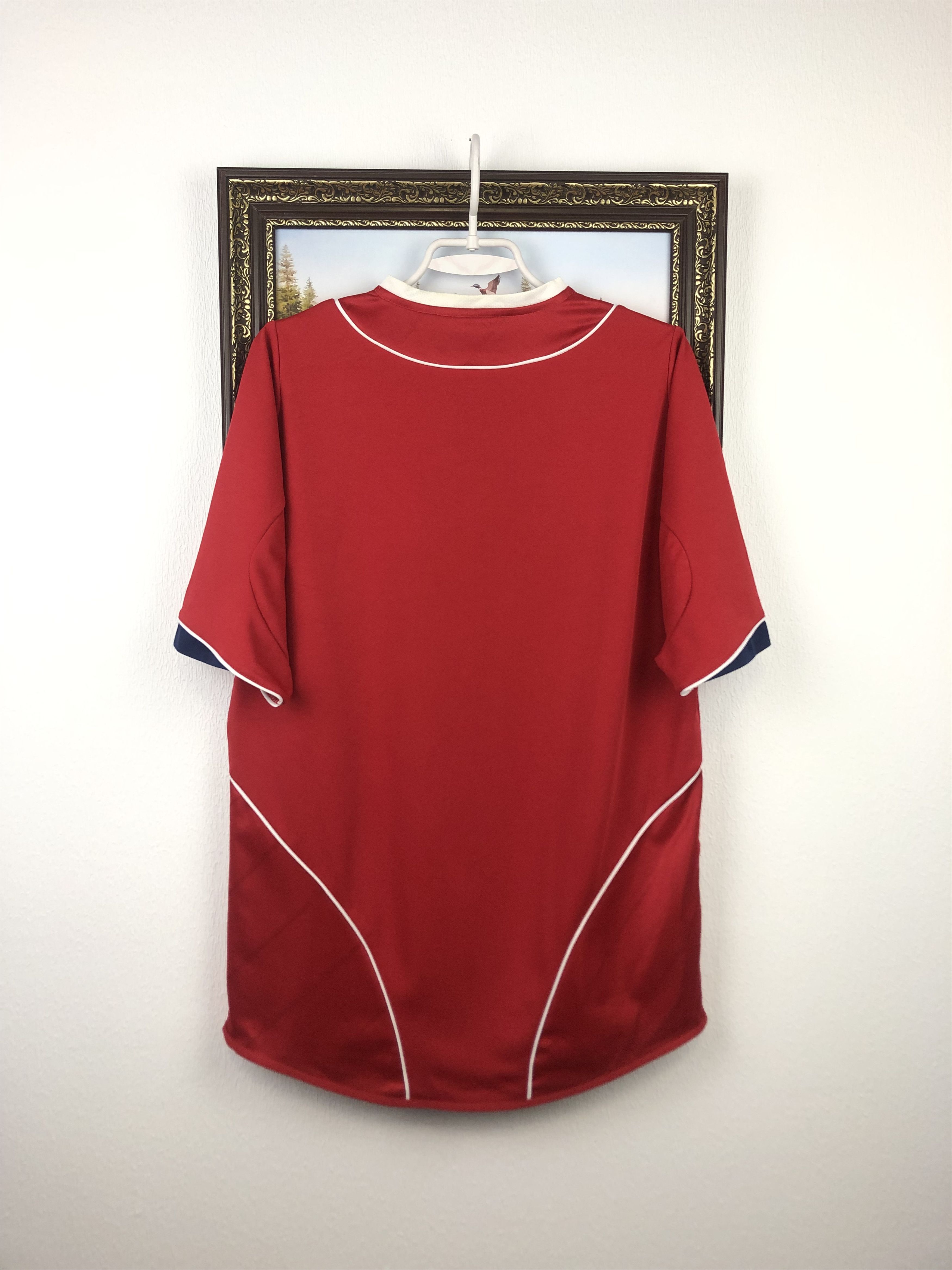 Vintage Crewe Alexandra football shirt 2007 Soccer Jersey Trikot Size US L / EU 52-54 / 3 - 13 Thumbnail