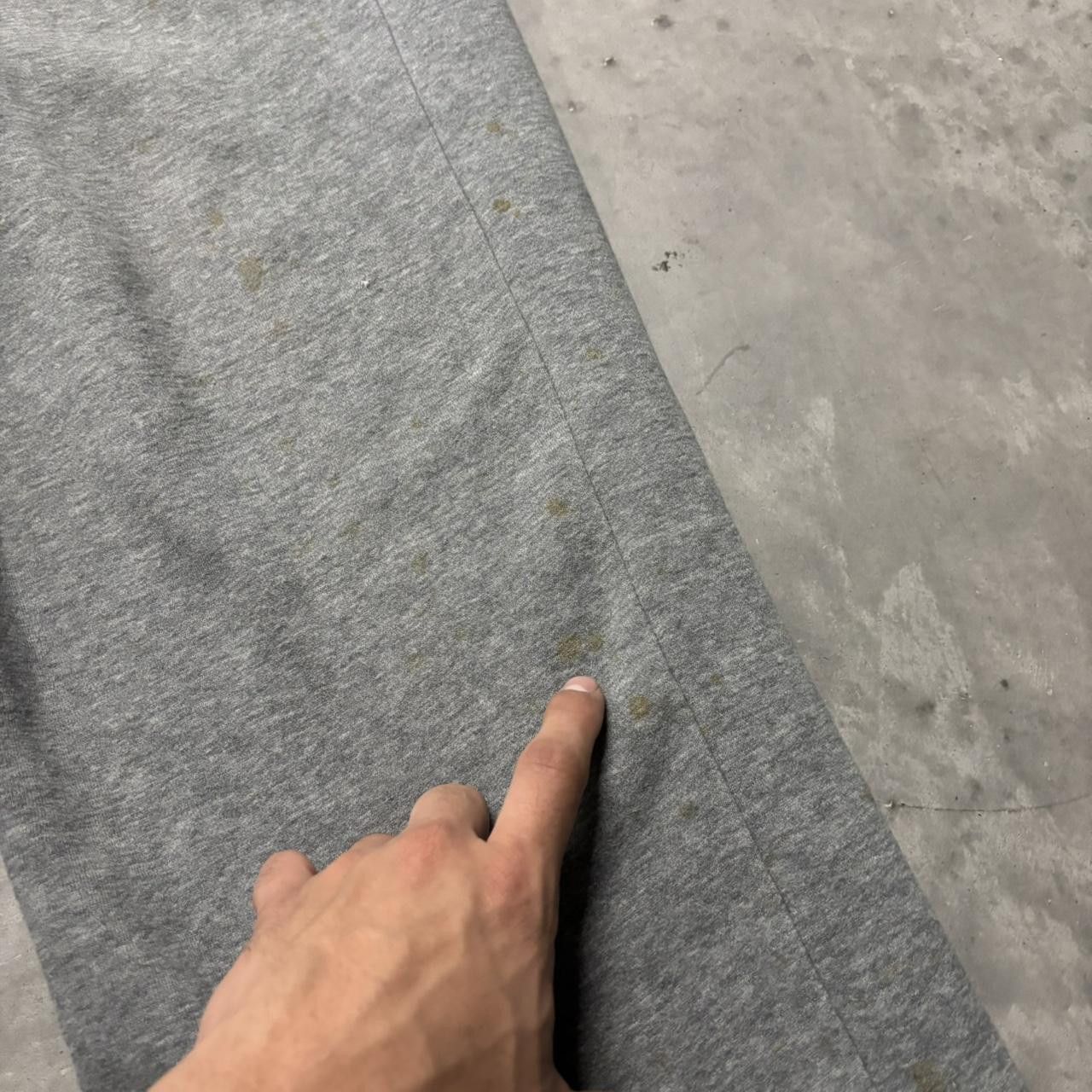 Japanese Brand × Vintage Crazy Vintage Y2K/2000s Baggy Light Grey Skater Essential Sweatpants! Size US 32 / EU 48 - 7 Thumbnail