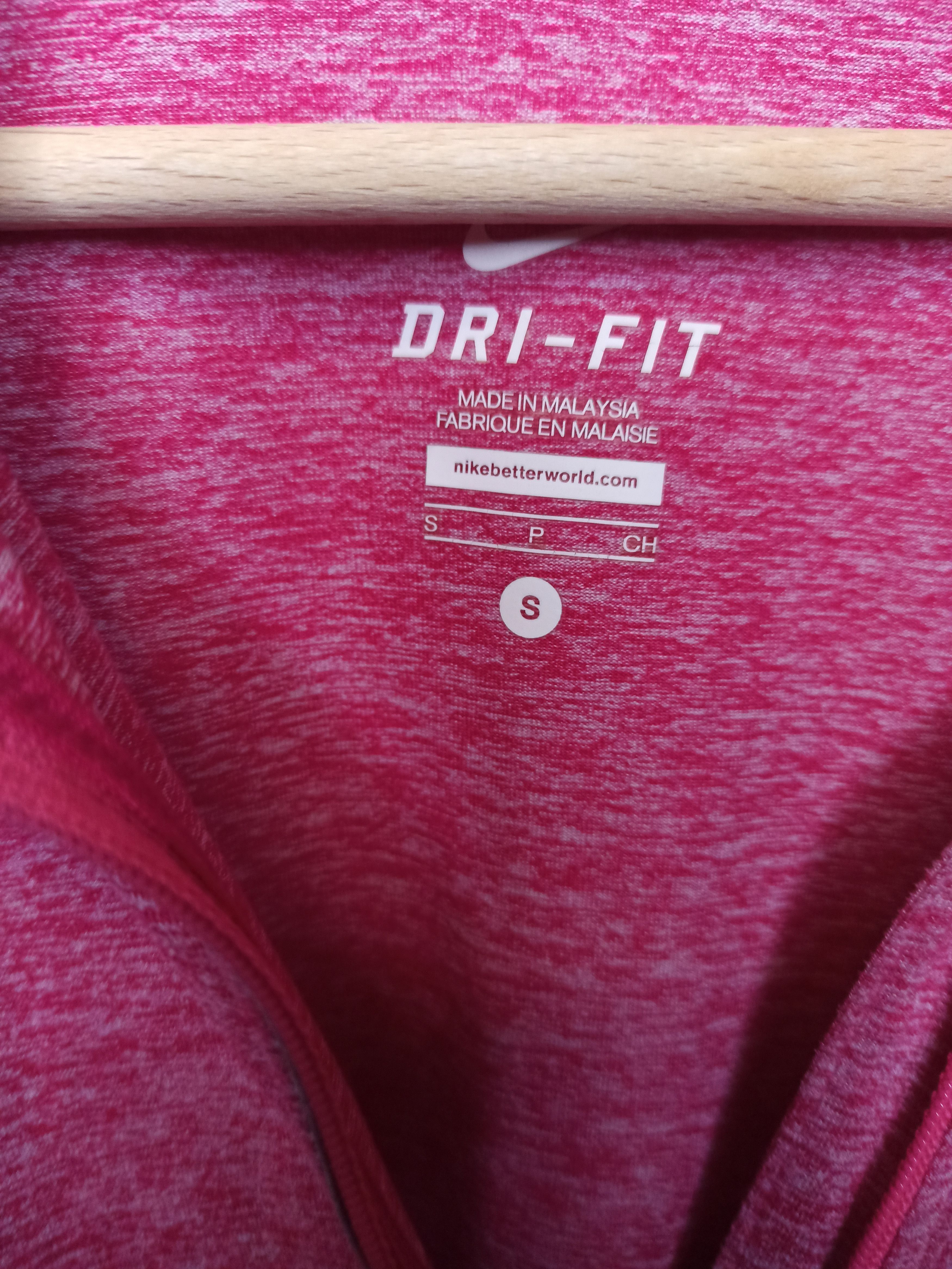 Nike Womens pink longsleeve Nike size S Size S / US 4 / IT 40 - 6 Thumbnail