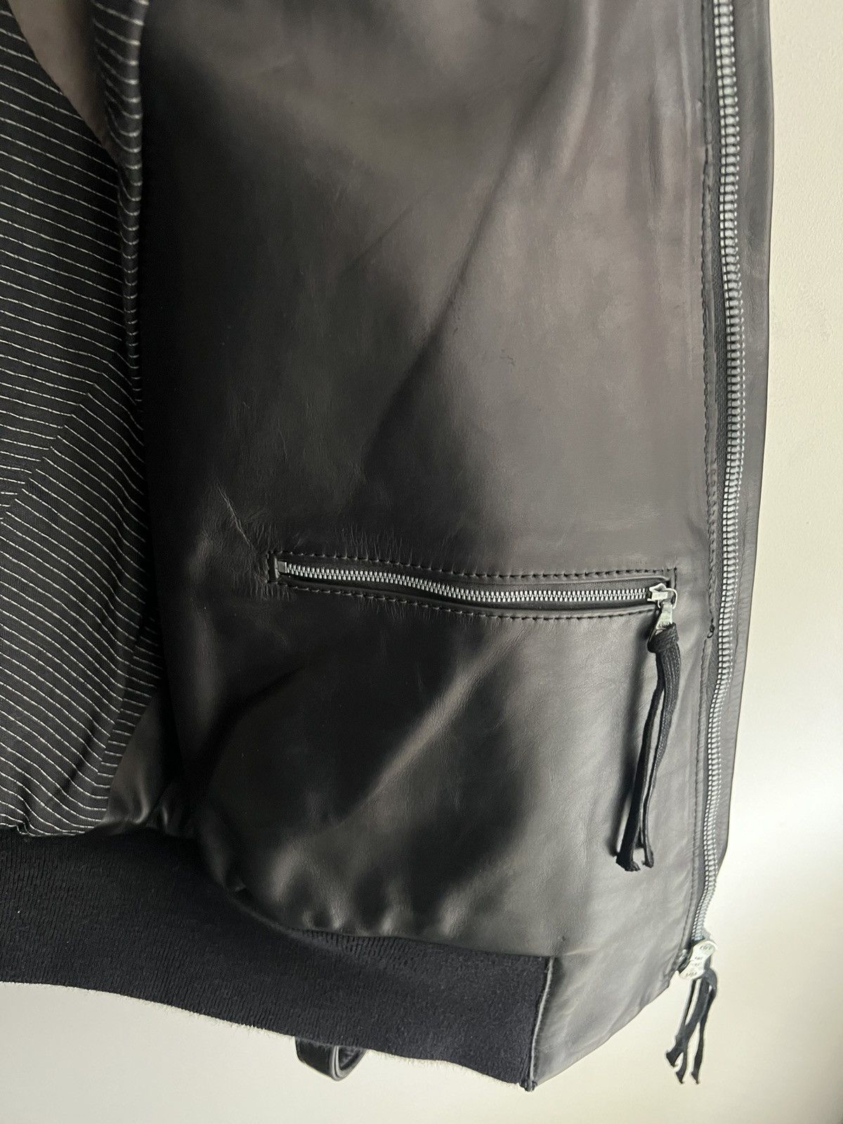 Boris Bidjan Saberi Boris Bidjan Saberi j3 leather jacket Size US M / EU 48-50 / 2 - 15 Thumbnail