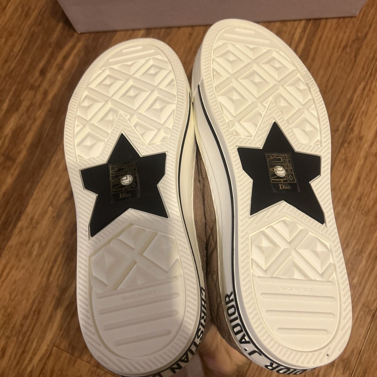 Dior Dior WALK'N'DIOR SNEAKER Nude Macrocannage Technical Mesh Size US 9.5 / IT 39.5 - 6 Thumbnail