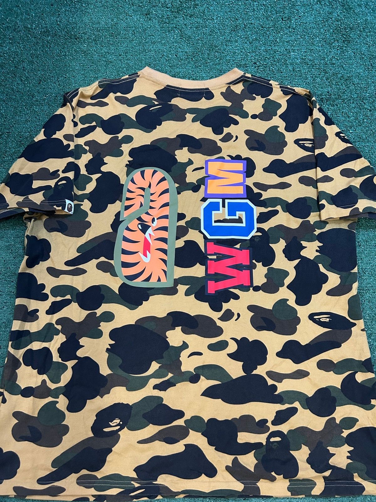 Bape Bape 1ST camo shark tee Size US XXL / EU 58 / 5 - 5 Thumbnail