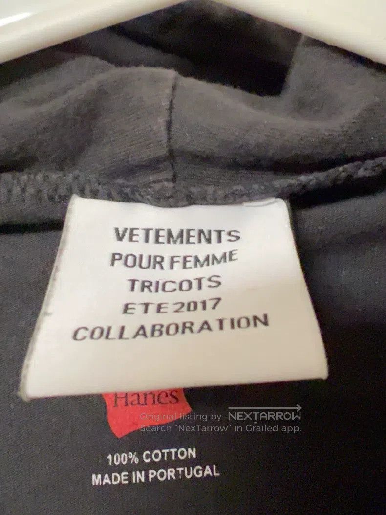 Vetements Vetements Asymmetric Hoodie Size US S / EU 44-46 / 1 - 3 Thumbnail