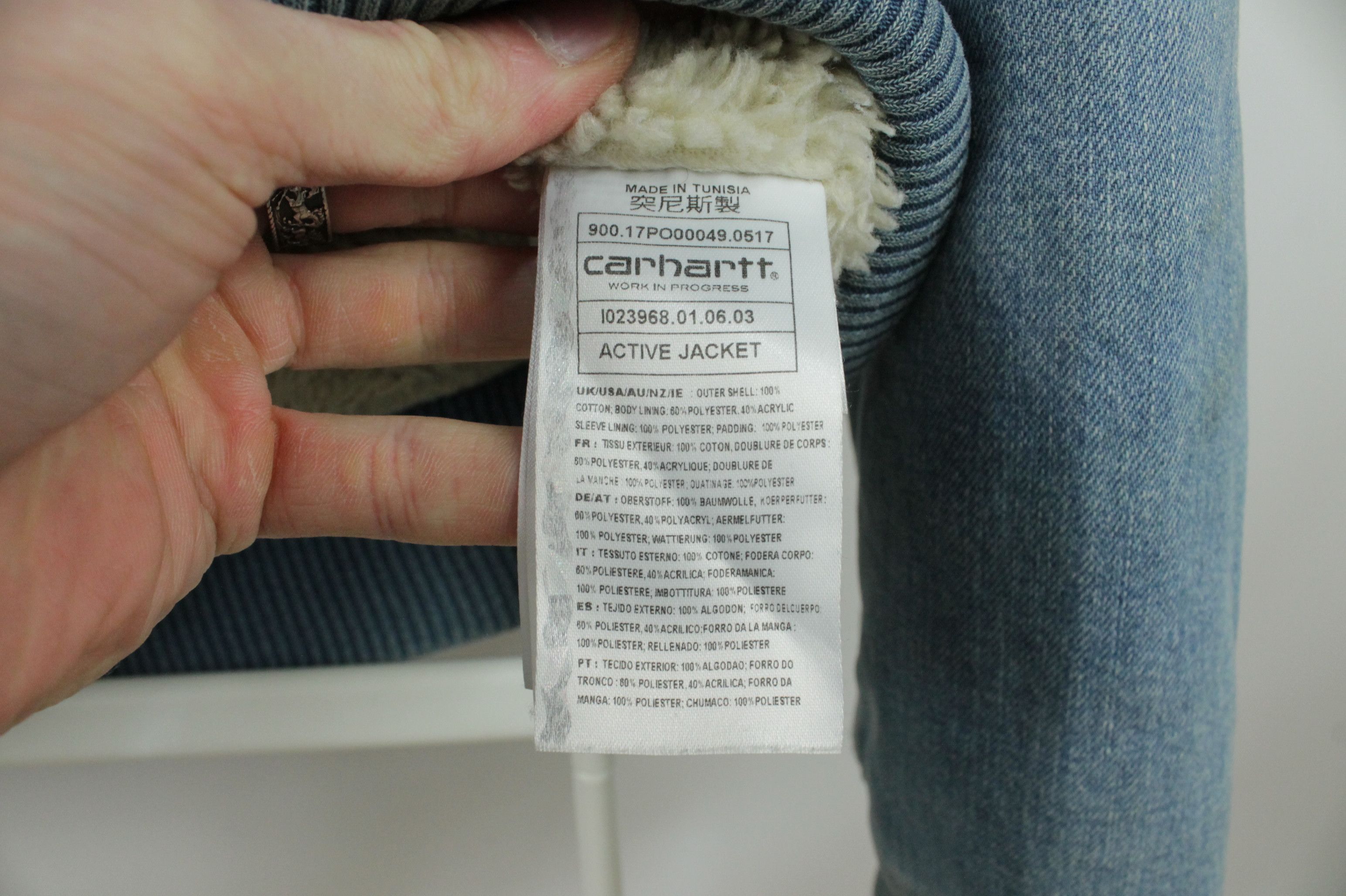 Carhartt Wip Carhartt WIP Active Denim Jacket Size US L / EU 52-54 / 3 - 8 Thumbnail