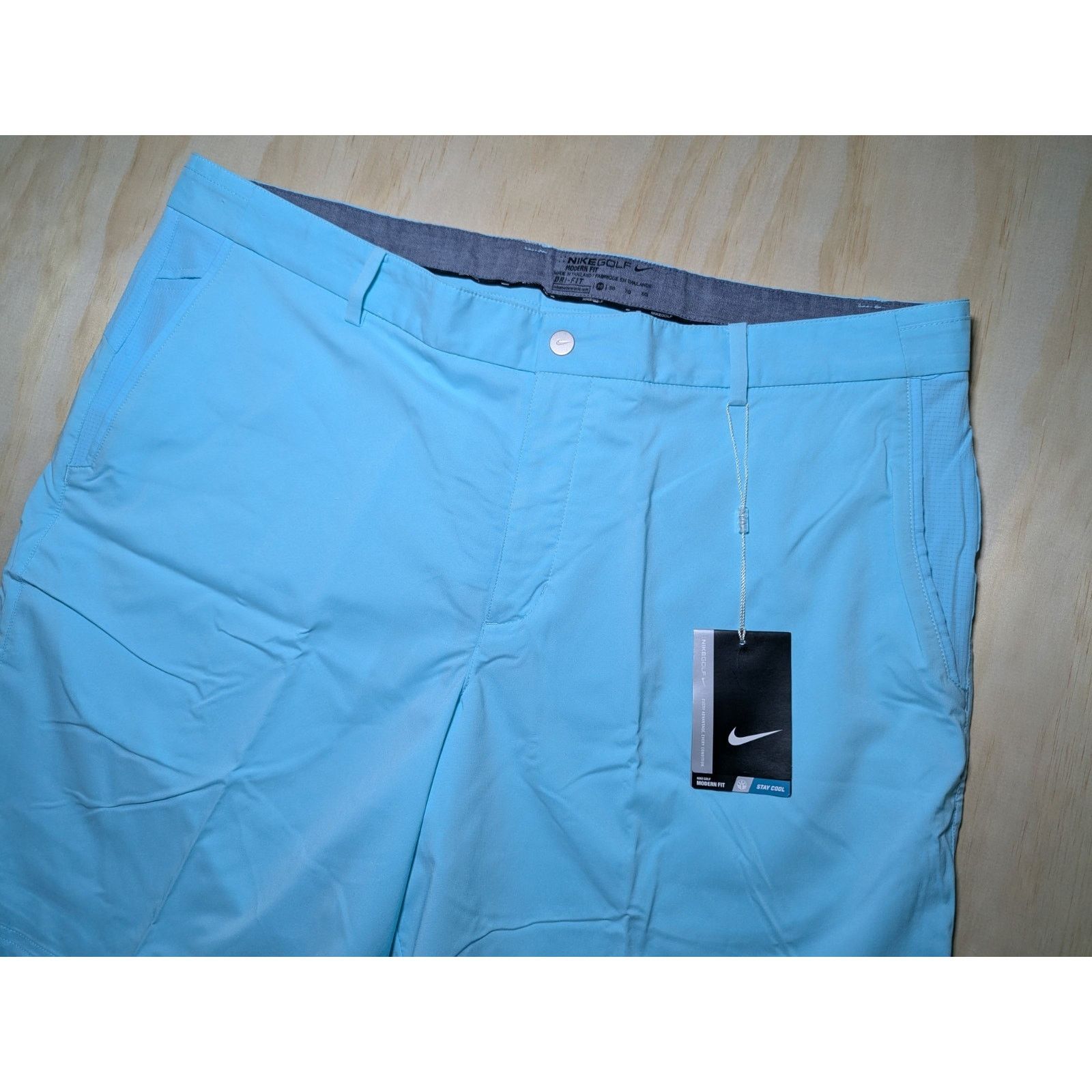 Nike Nike Golf Men's 38 Shorts Dri-Fit Modern Fit Light Blue Size US 38 / EU 54 - 2 Thumbnail