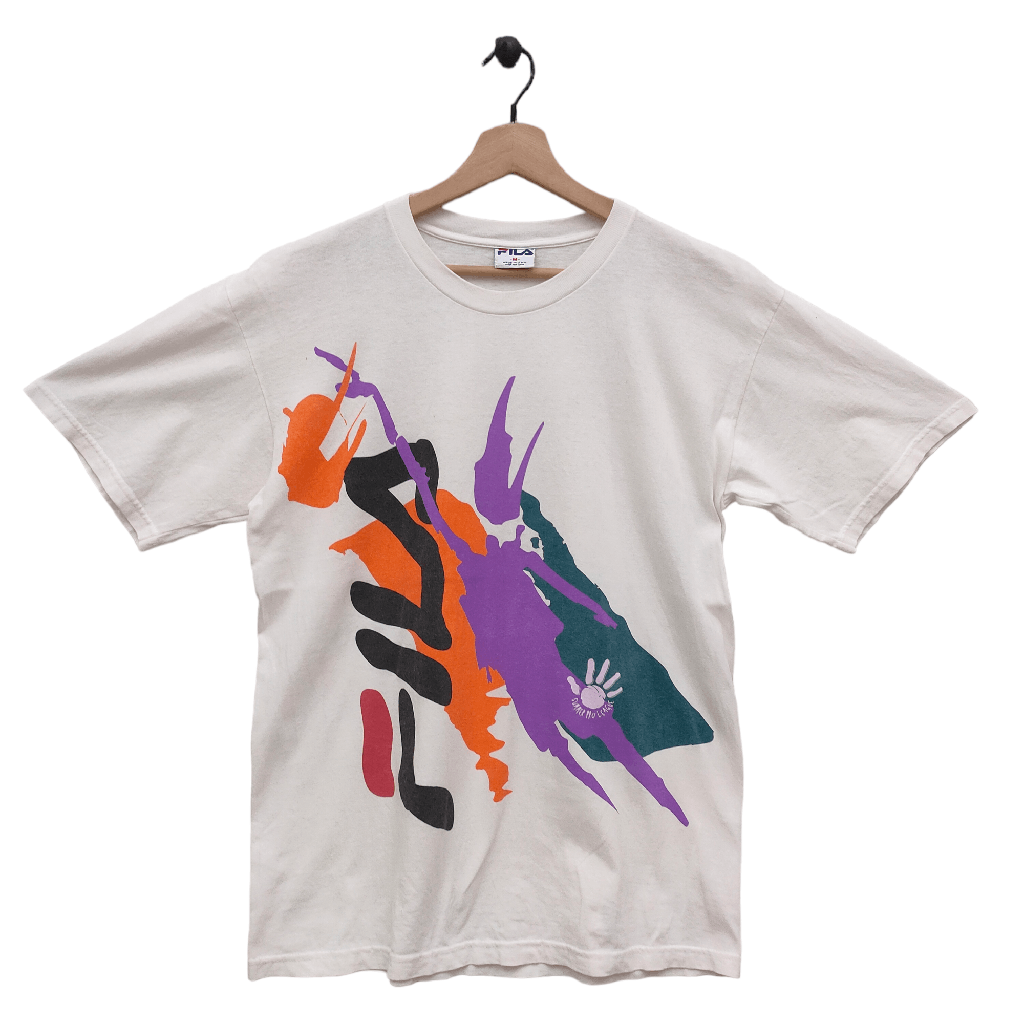 Fila × Vintage Vintage Fila Summer Pro League Whitr Tee Size US M / EU 48-50 / 2 - 1 Thumbnail
