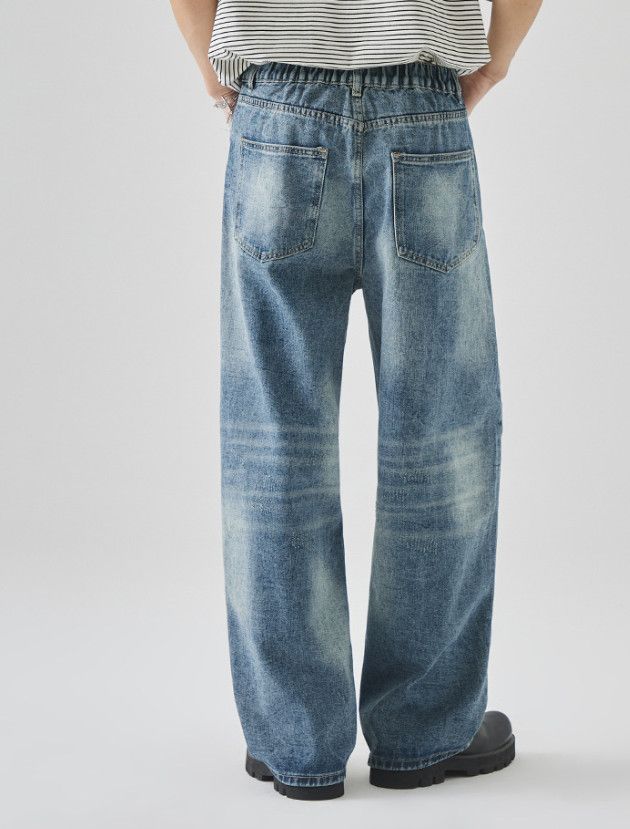 Vintage Men's American-Style Distressed Vintage Ripped Jeans Size US 32 / EU 48 - 4 Thumbnail