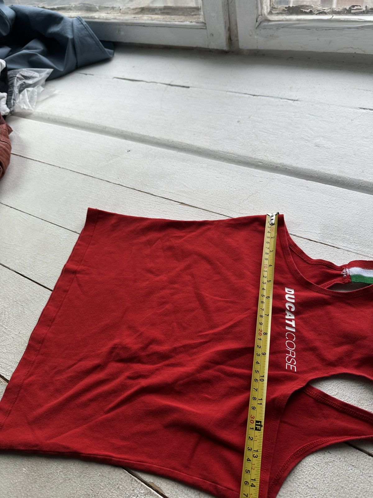 Ducati RARE 🚨 RED DUCATI BIG LOGO TANK TOP WOMEN MOTO SPORT RACING Size S / US 4 / IT 40 - 12 Thumbnail