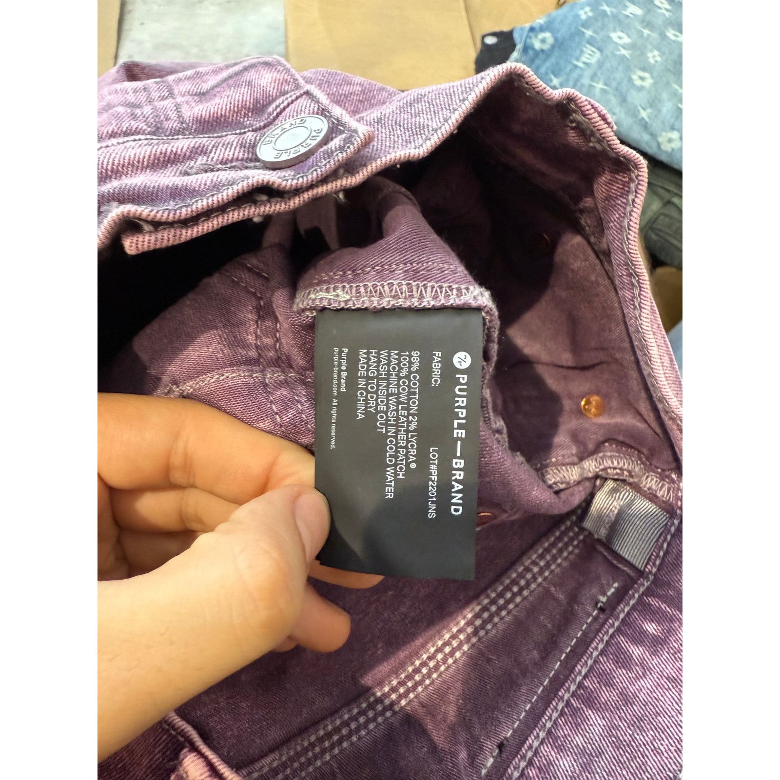 Purple Brand Purple Brand Jeans Purple Used 31 Size US 31 - 5 Thumbnail
