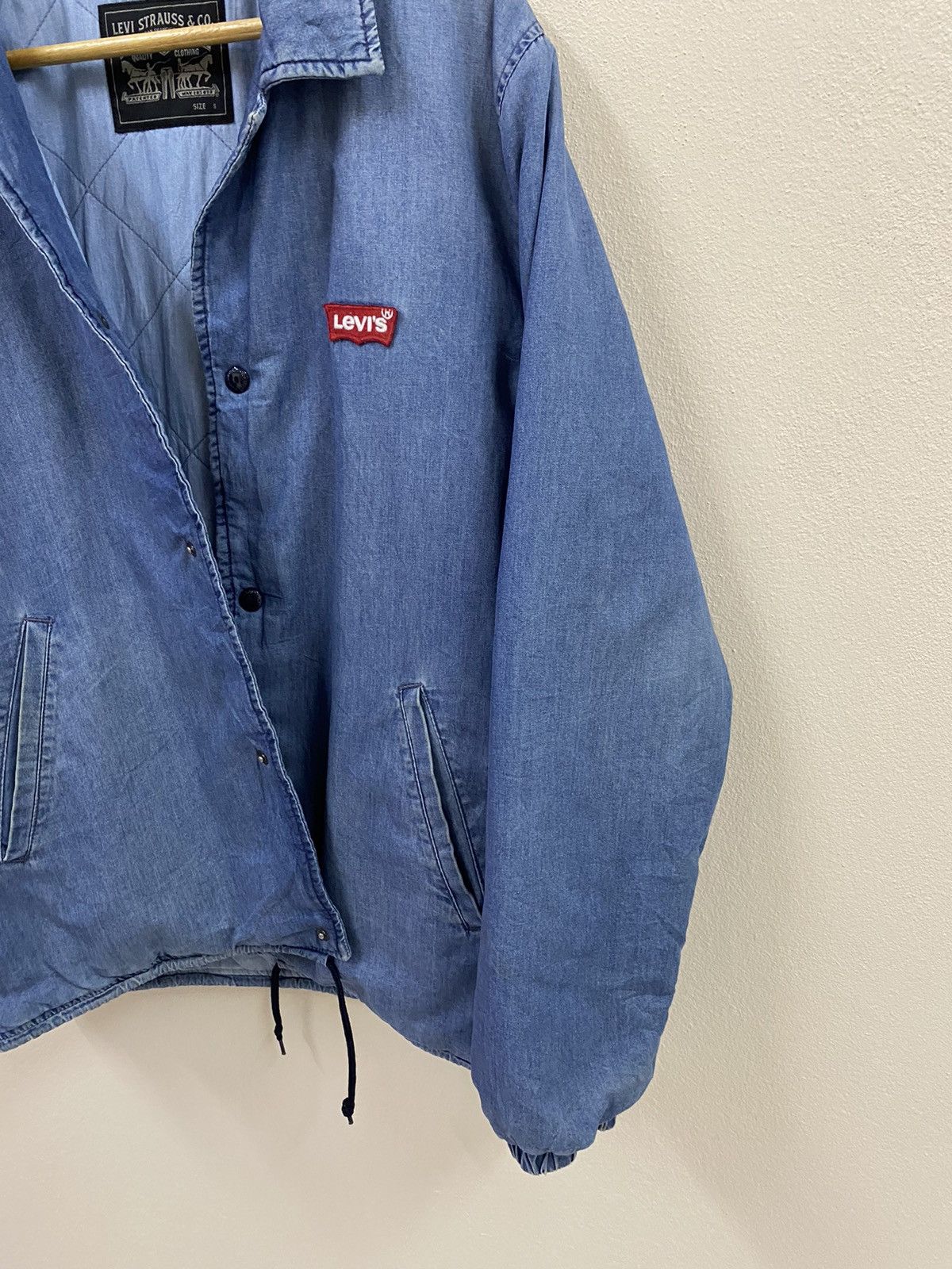 Levi's Vtg Levis Blue Jacket Button Up Size US S / EU 44-46 / 1 - 5 Thumbnail