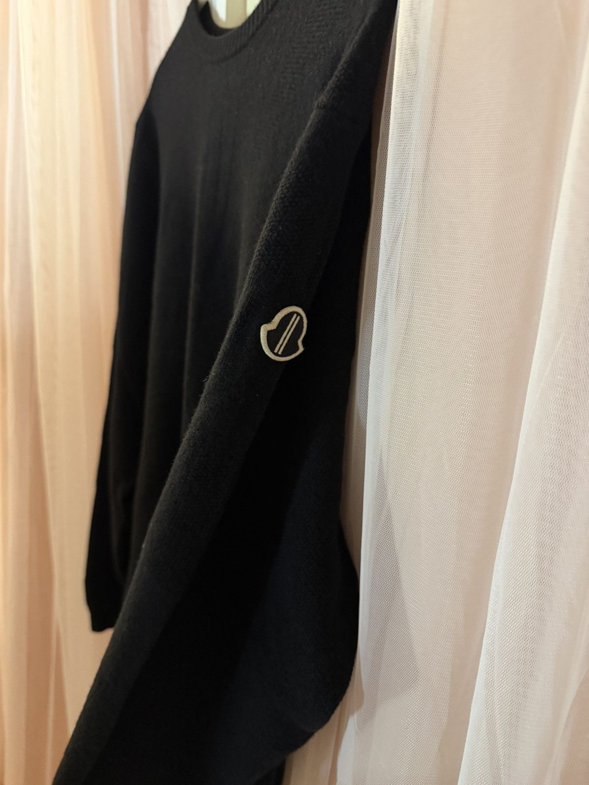 Moncler × Rick Owens Moncler x Rick Owens Black Wool & Cashmere Sweater — Size S Size US S / EU 44-46 / 1 - 2 Thumbnail