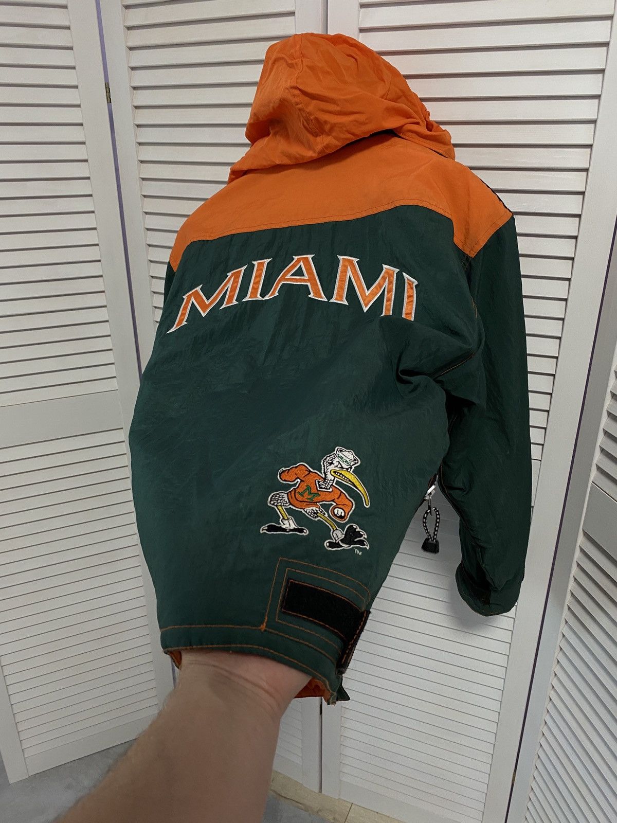 Champion × NBA × Vintage ♥️ Vintage 90s Jacket Champion MIAMI Back Logo Big Dolphins Size US L / EU 52-54 / 3 - 8 Thumbnail