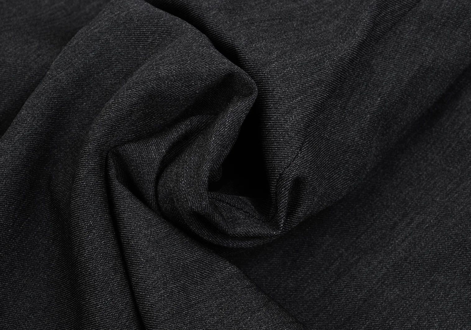 Jean Paul Gaultier Wool Tapered Trousers in Charcoal, Size 50 Size US 34 / EU 50 - 13 Thumbnail