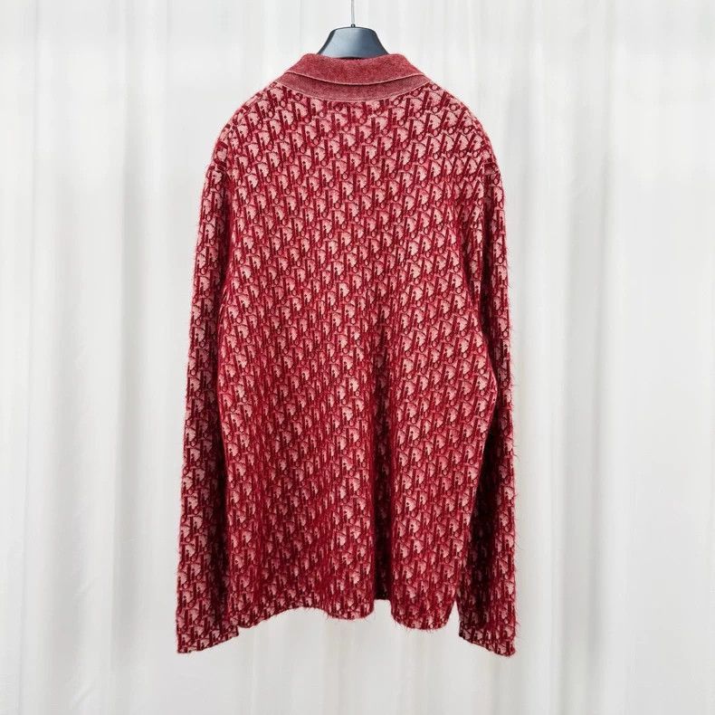 Dior Dior marled knit sweater with print Size US M / EU 48-50 / 2 - 2 Thumbnail