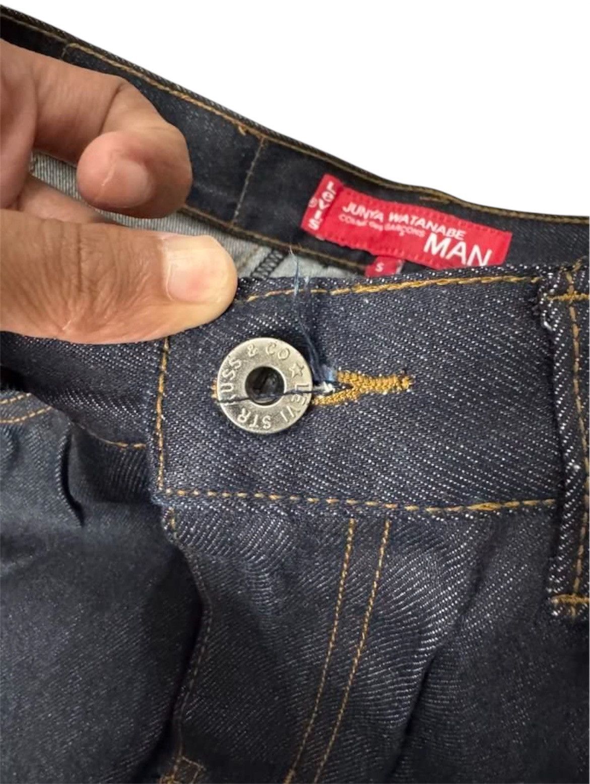 Junya Watanabe × Levi's Levi’s X Comme Des Garcons Denim Jeans Size US 28 / EU 44 - 5 Thumbnail