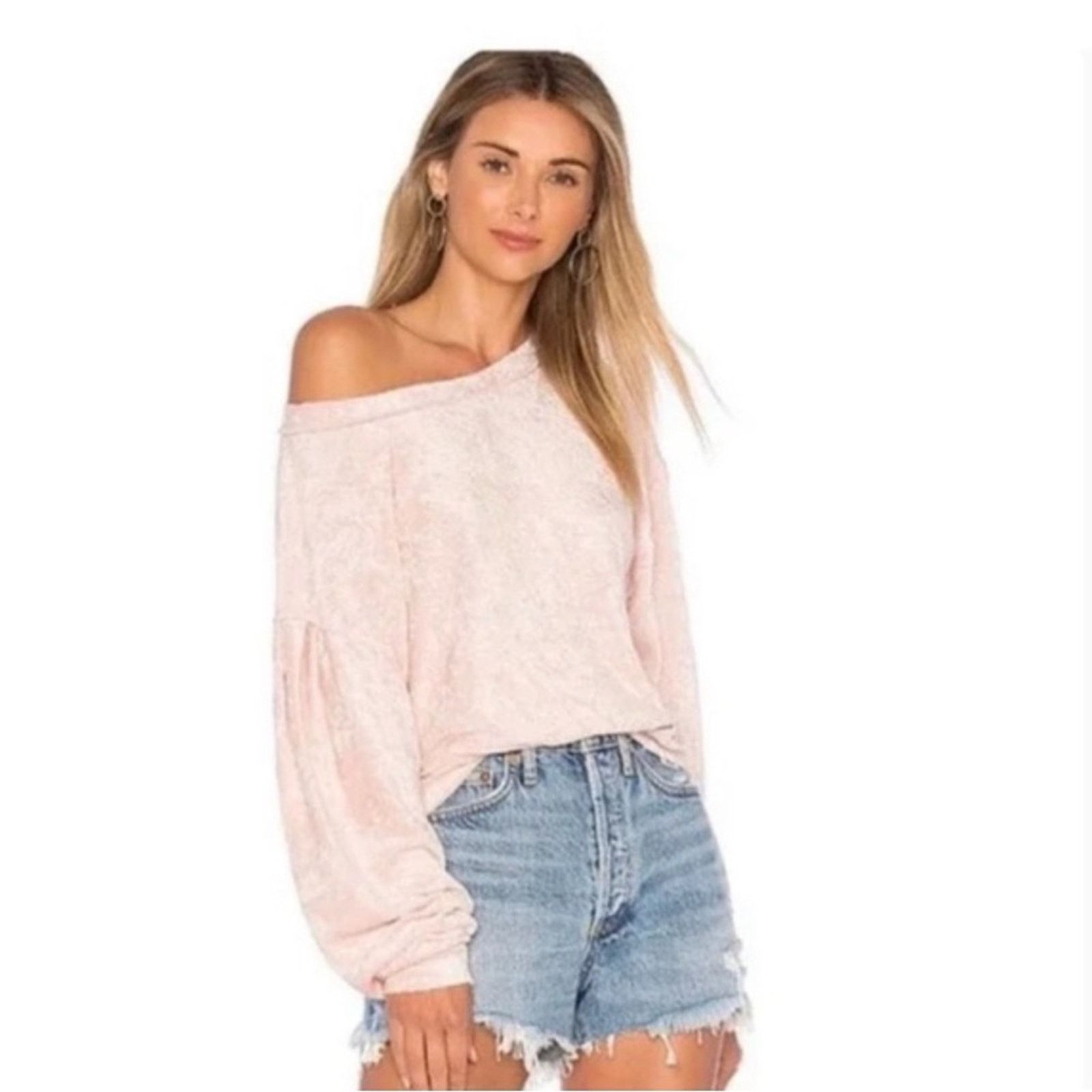 Free People Free People We the Free Milan Layering Crushed Velvet Top Size XS / US 0-2 / IT 36-38 - 1 Thumbnail