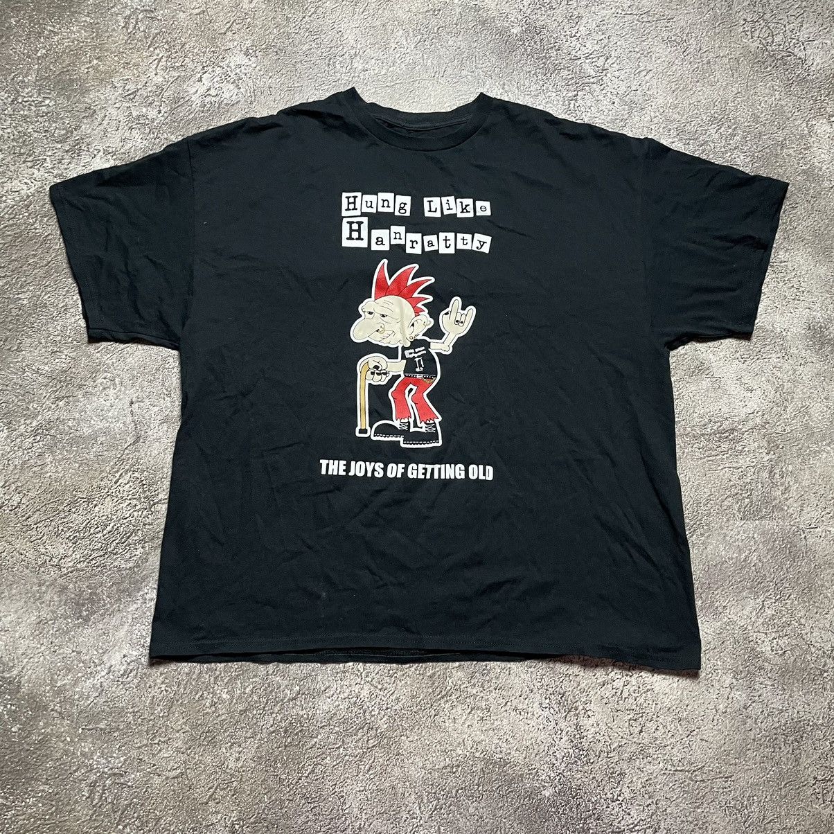 Vintage Vintage Y2K Graphic Tee Sun Faded Funny Print Skate Boxy XXL Size US XXL / EU 58 / 5 - 3 Thumbnail