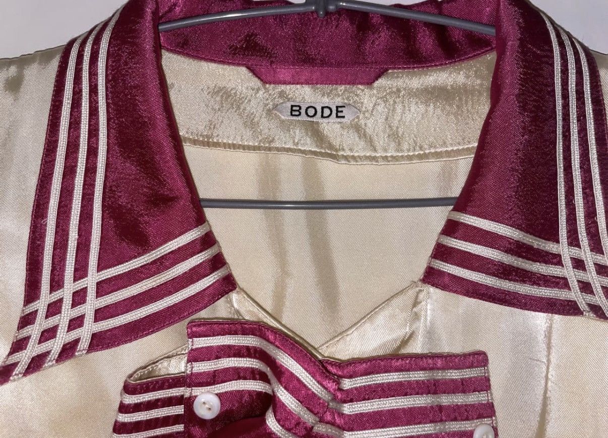 Bode BODE Saint Crosshatch Shirt Blouse Size XS / US 0-2 / IT 36-38 - 4 Thumbnail