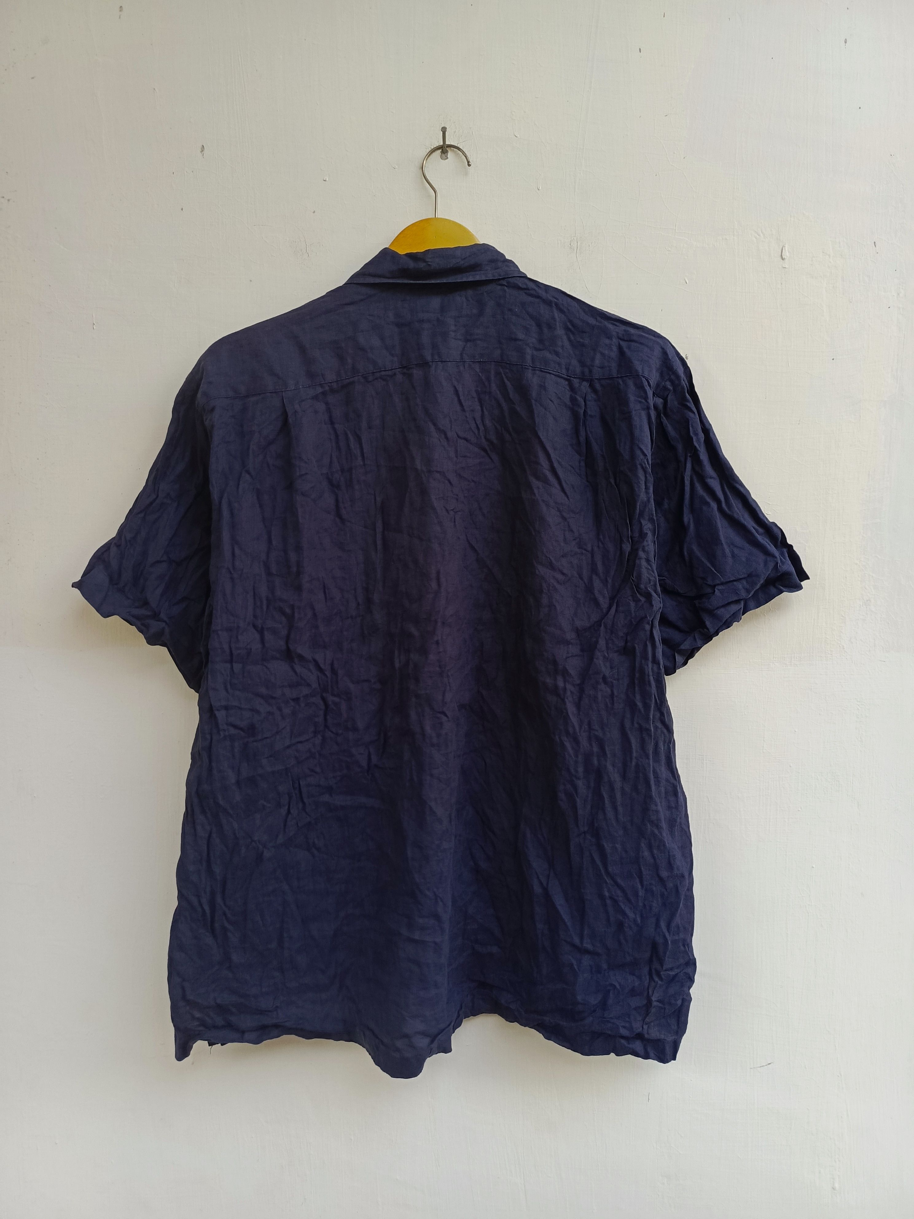 Japanese Brand Aramis Embroidered Fish Short Sleeve Button Up Size US L / EU 52-54 / 3 - 7 Thumbnail