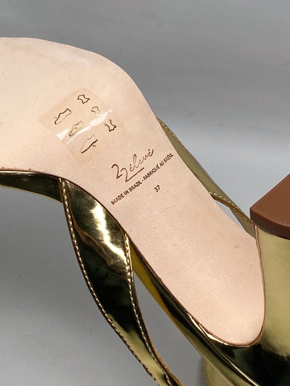 Other 22élevé Slingback 85MM Leather Sandals size 37 Size US 7 / IT 37 - 13 Thumbnail