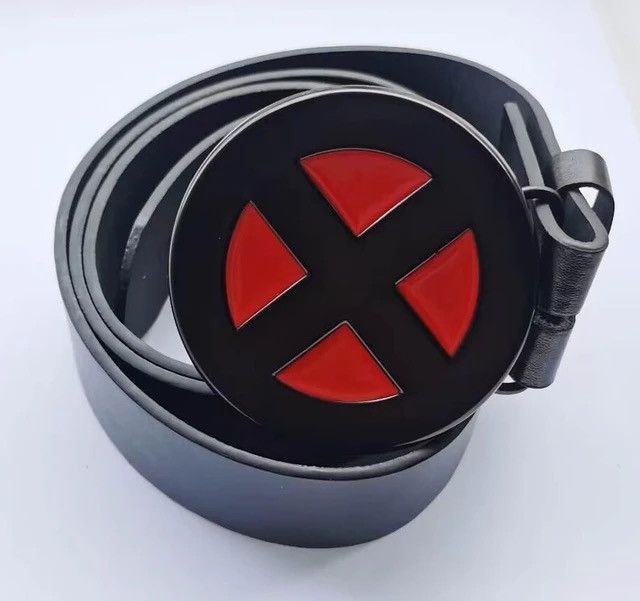 Other Gothic Red X belt buckle (no belt) Size ONE SIZE - 1 Thumbnail