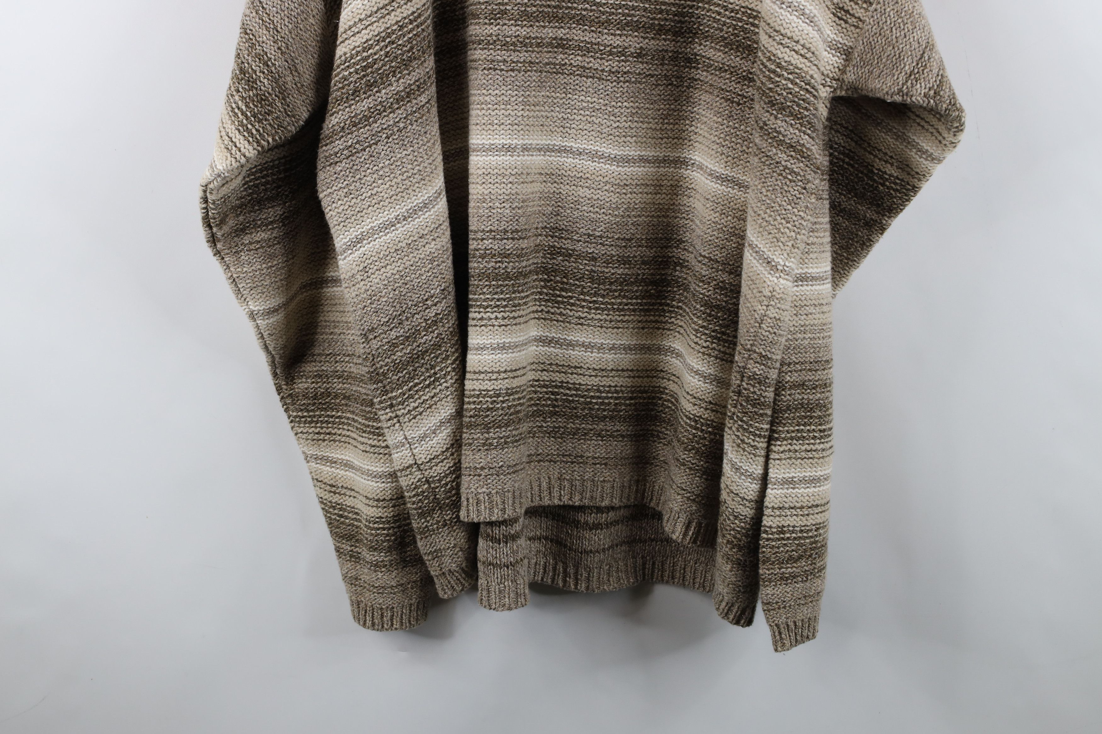 Vintage Vintage 90s Streetwear Knit Crewneck Sweater Earth Tone USA Size US XXL / EU 58 / 5 - 8 Thumbnail