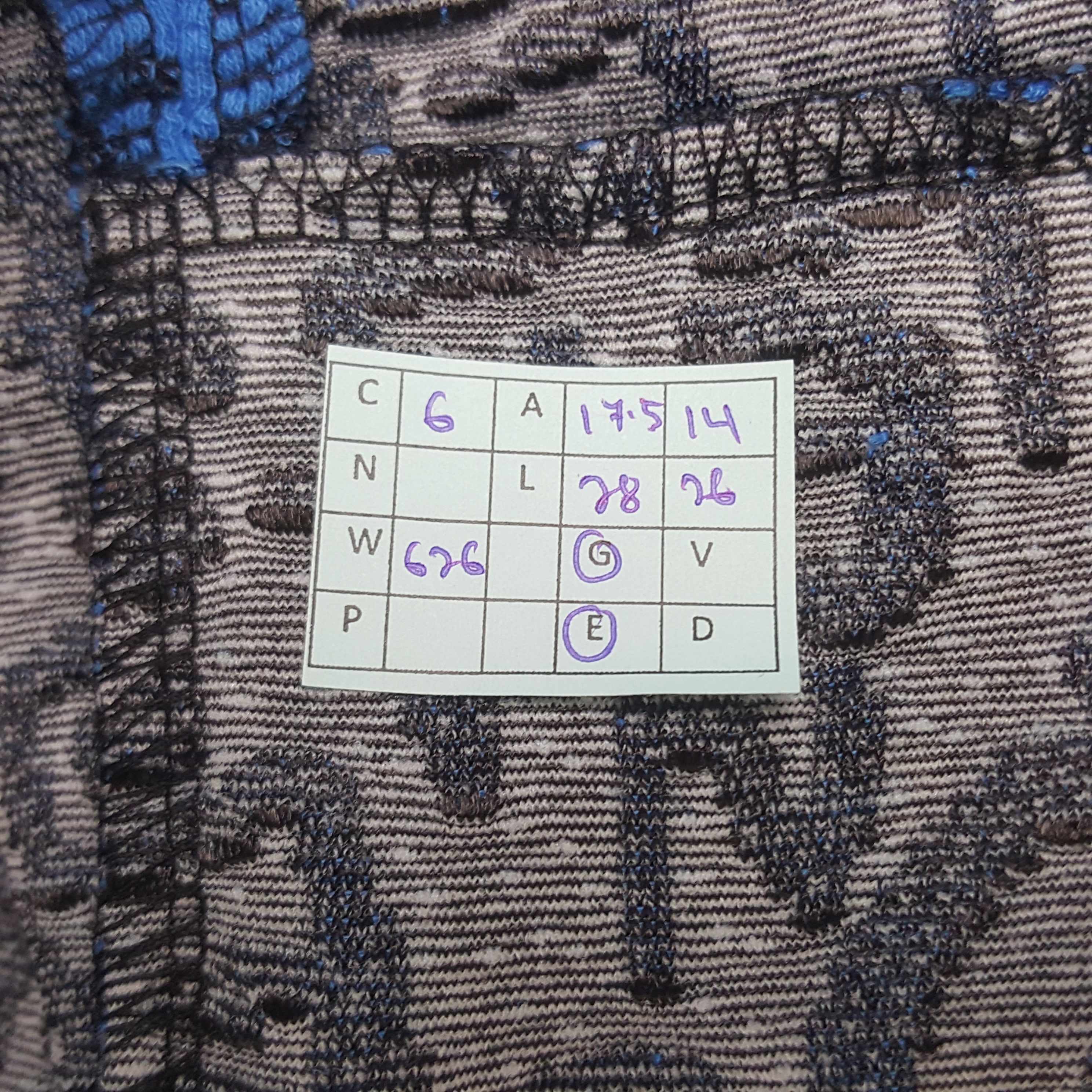 Designer Tonia Debellis Full Monogram Black Blue Zipper Jacket Size US XS / EU 42 / 0 - 7 Thumbnail