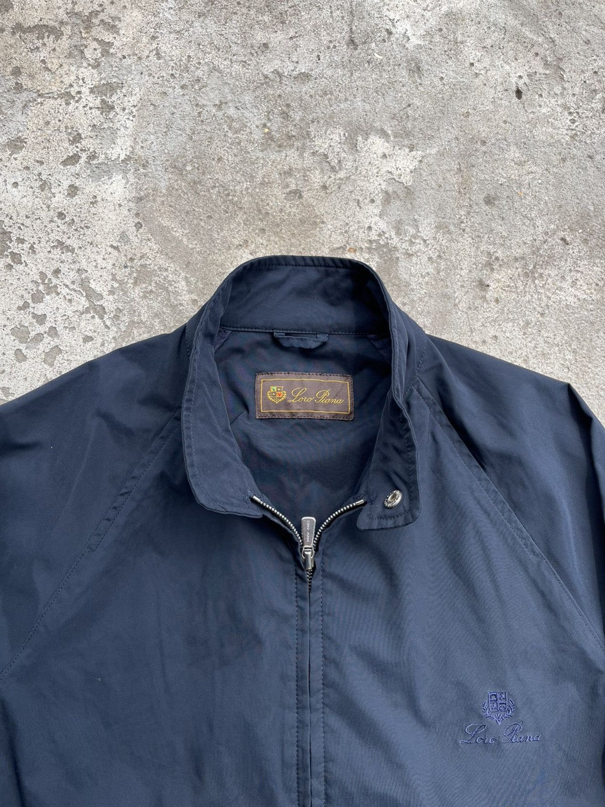 Loro Piana Loro Piana Vintage Logo Nylon Jacket Bomber Size XL / US 12-14 / IT 48-50 - 3 Thumbnail