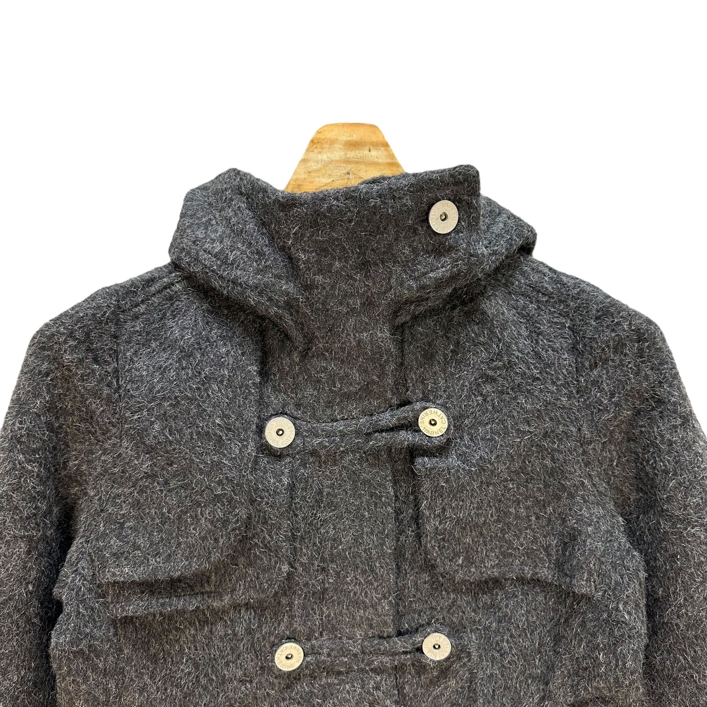 Japanese Brand CATHERINE HARNEL Mohair Wool Hooded Jacket #A52-1210 Size M / US 6-8 / IT 42-44 - 2 Thumbnail