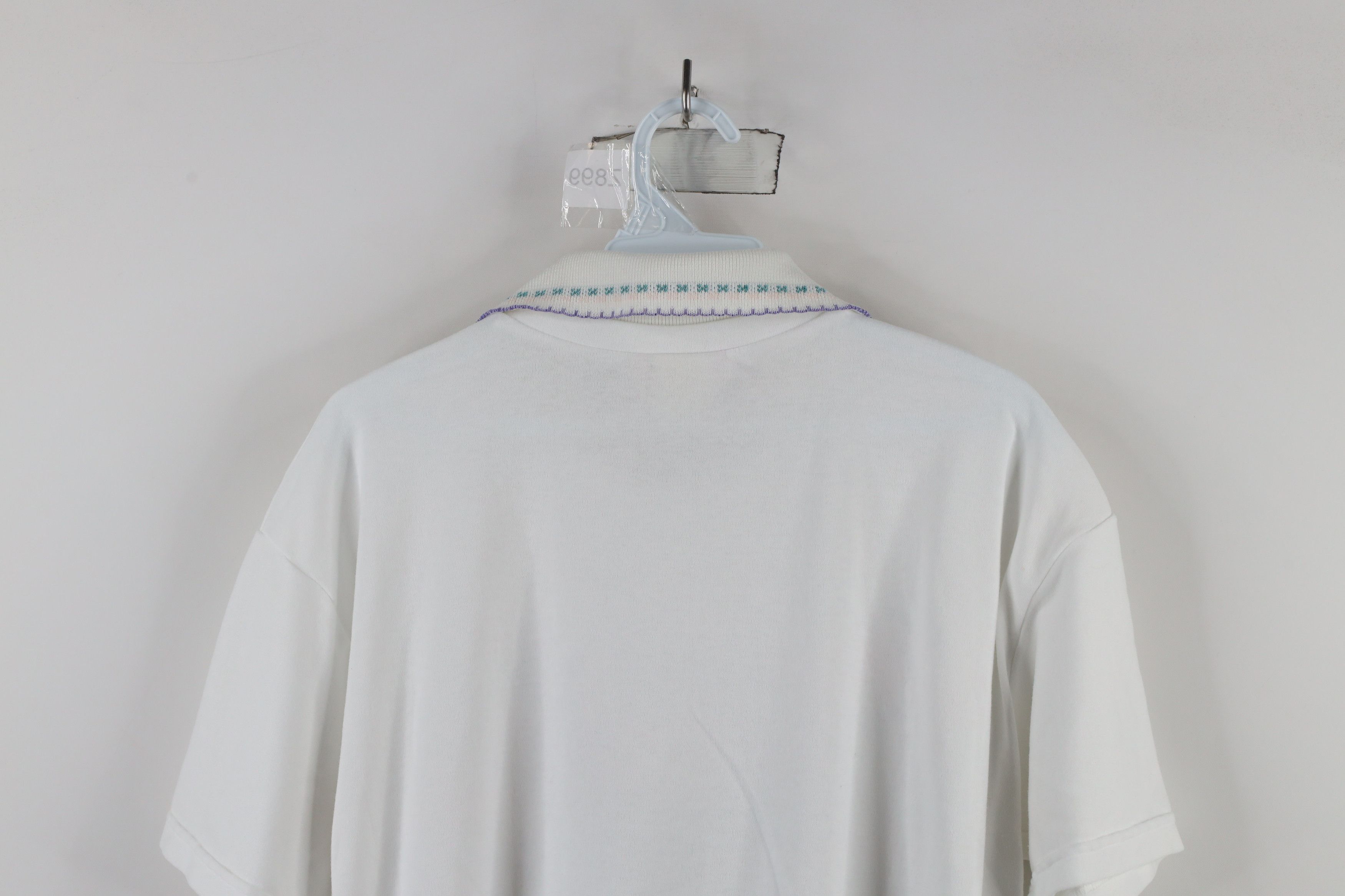 Vintage Vintage 90s Country Primitive Heart Collared Polo Shirt USA Size L / US 10 / IT 46 - 12 Thumbnail