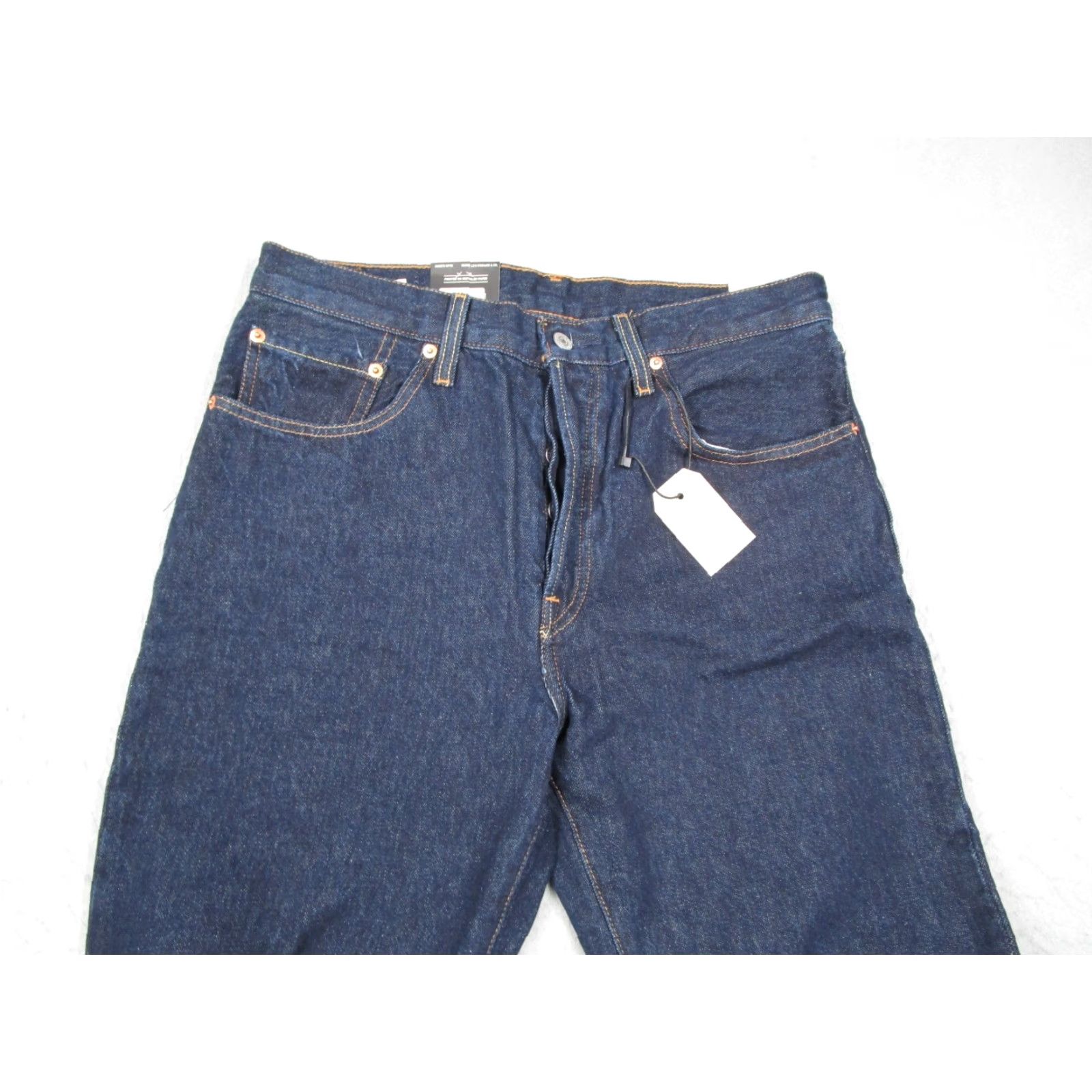 Levi's Levi's 501 Jeans Mens 30x32 Blue Straight Leg High Rise Denim Button Fly Made in Turkey Size US 30 / EU 46 - 2 Thumbnail