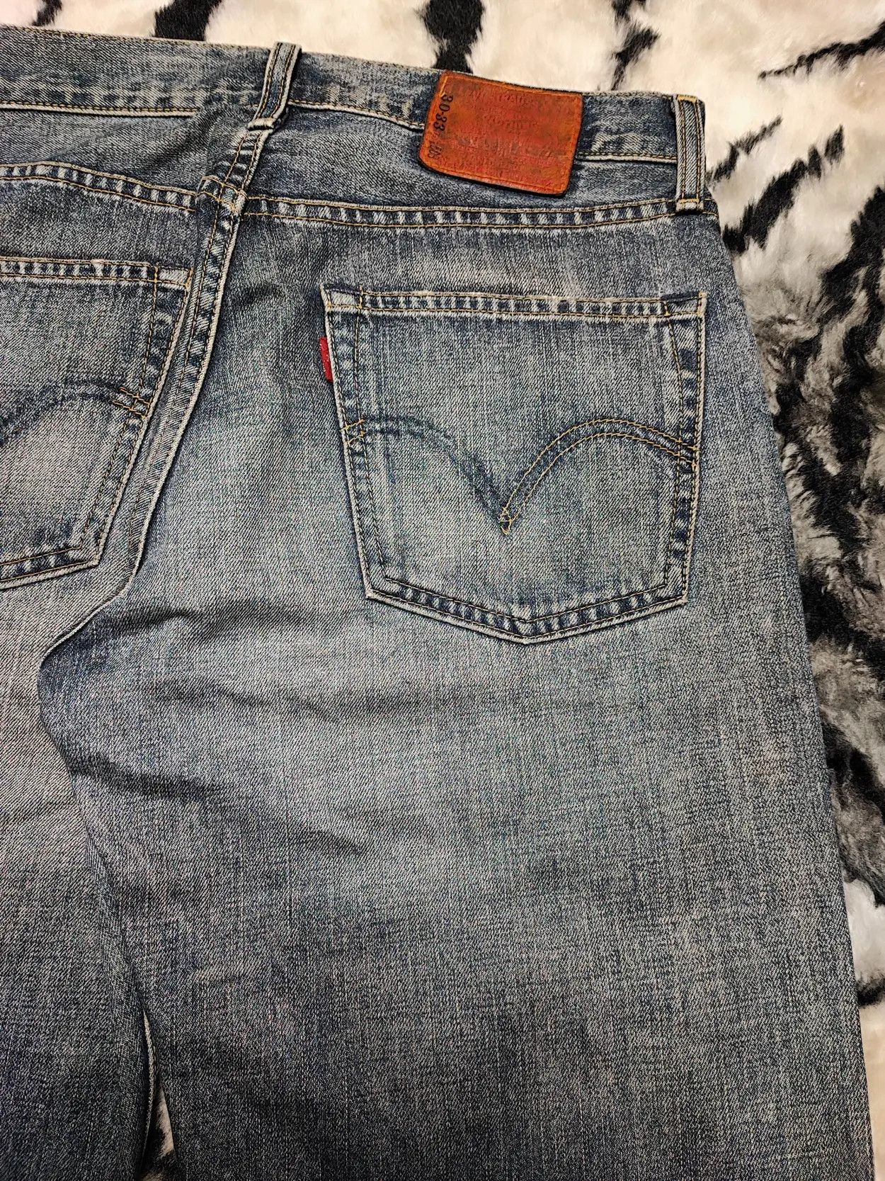Levi's Vintage Levis 503 Jerky Tag Vintage Size US 30 / EU 46 - 14 Thumbnail