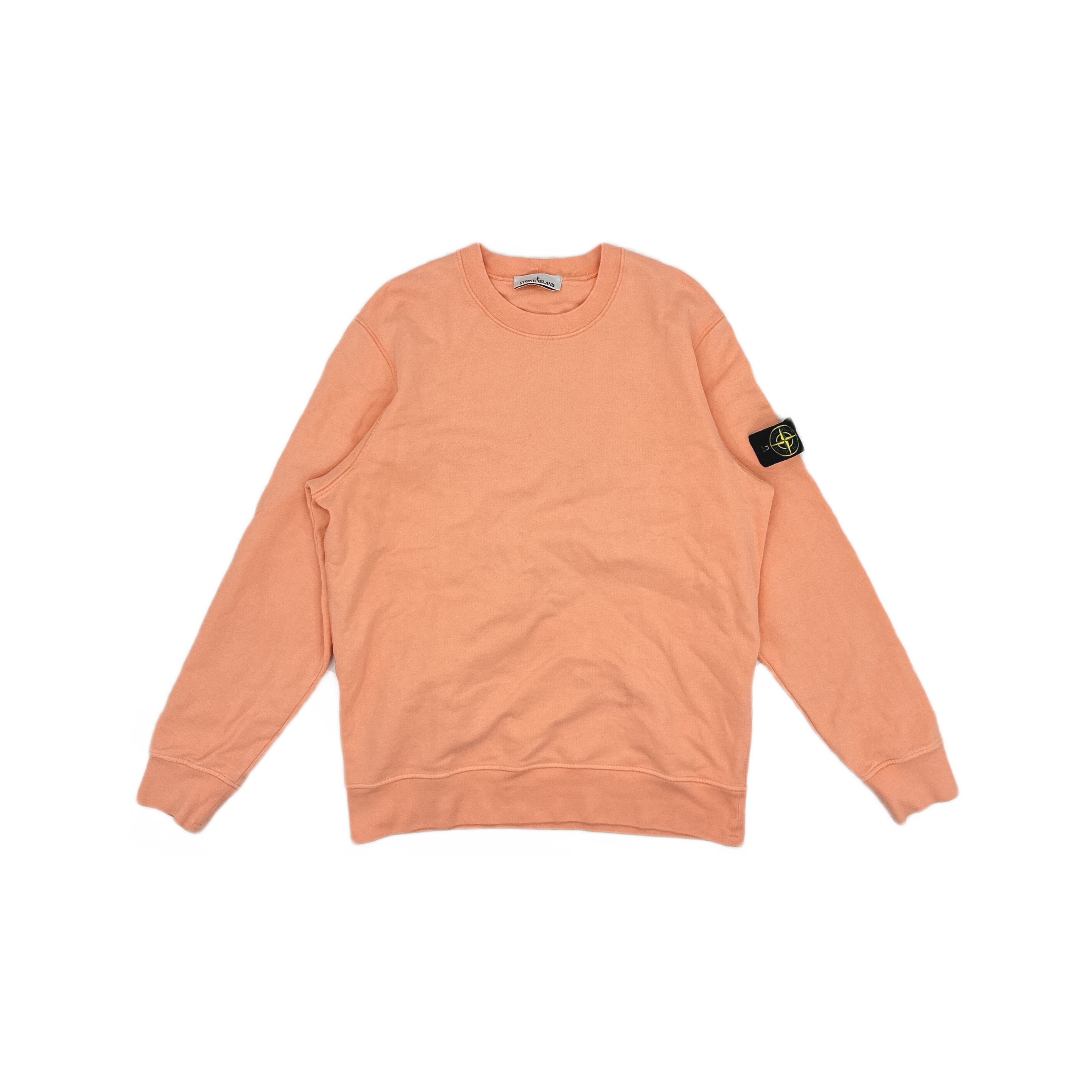 Stone Island Stone Island Peach Logo Patch Sweatshirt Size XL Size US XL / EU 56 / 4 - 1 Thumbnail