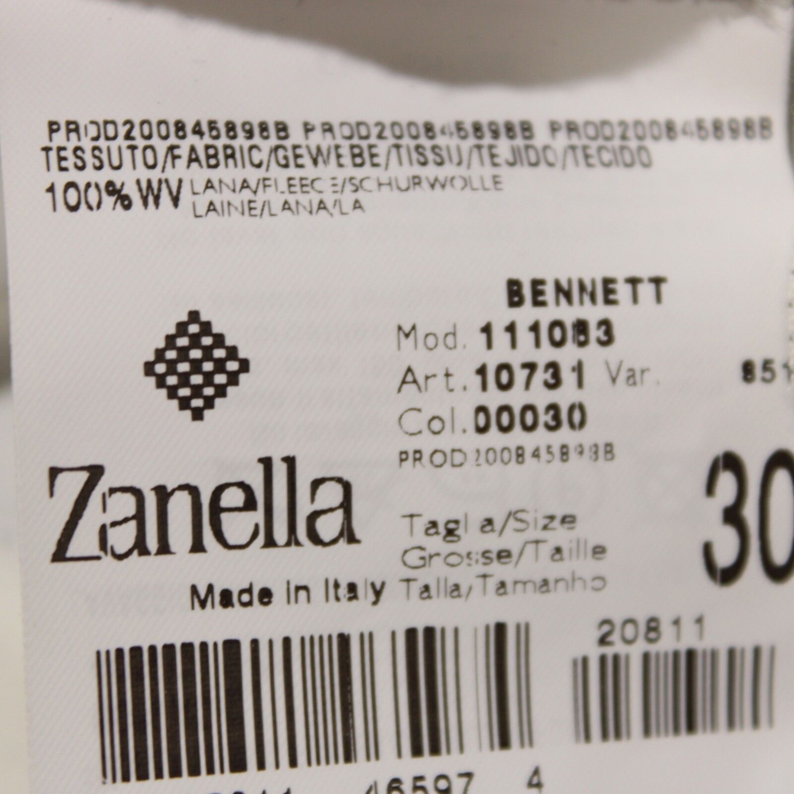 Zanella Zanella New with tags Dress Pants Size 30 US In Gray Size US 30 / EU 46 - 6 Thumbnail
