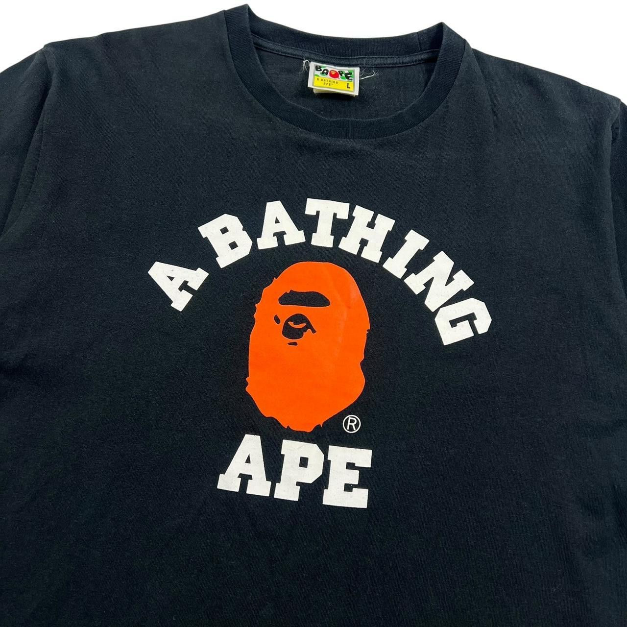 Bape Vintage Bape Orange Ape Head Logo T-Shirt - Large Size US L / EU 52-54 / 3 - 2 Thumbnail