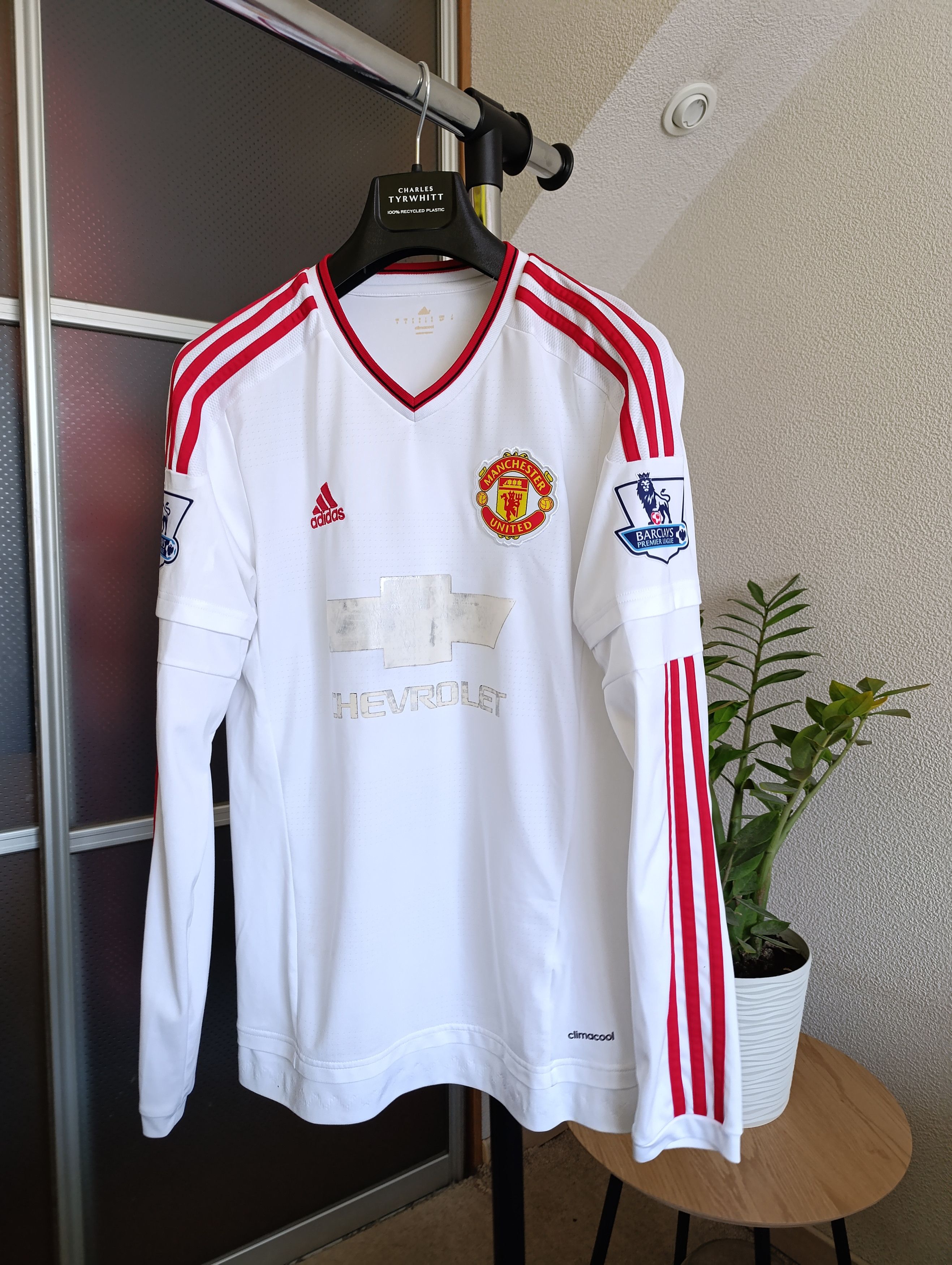 Adidas ADIDAS MANCHESTER UNITED ROONEY MENS JERSEY LONGSLEEVE 15/16 Size US S / EU 44-46 / 1 - 1 Thumbnail