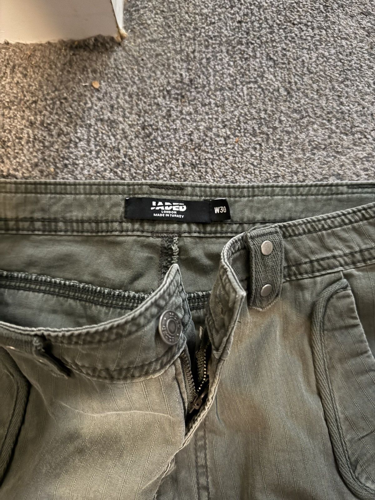 Jaded London Jaded London Khaki Straight Leg Cargo Trousers Size 30 Men’s Size US 30 / EU 46 - 2 Thumbnail