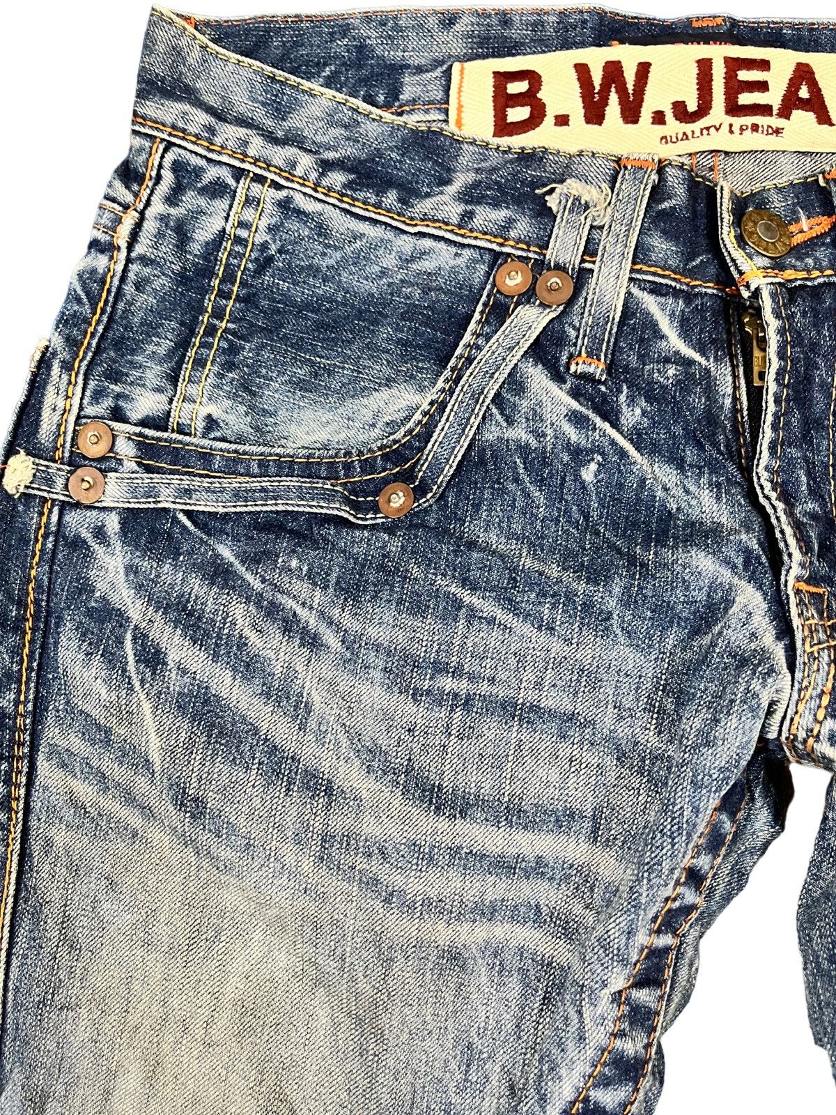 Hysteric Glamour Vintage Blue Way Flare Punk Denim Size US 29 - 5 Thumbnail