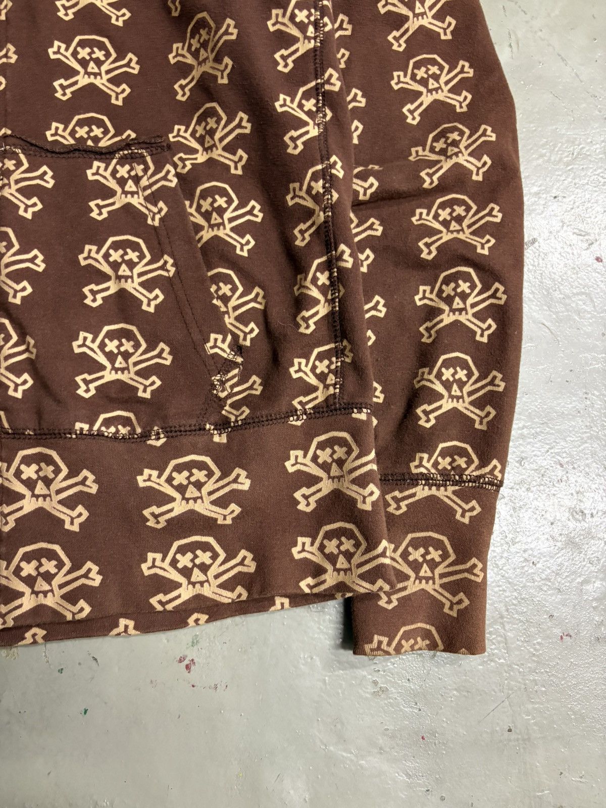 KMRii International Playez Skulls Stussy Inspired hoodie distress Size US L / EU 52-54 / 3 - 4 Thumbnail