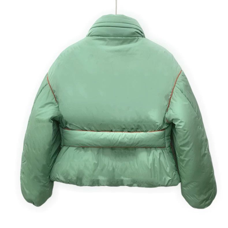 Gucci Gucci x Adidas Green ZipUp Puffer Jacket-2506 Size XS / US 0-2 / IT 36-38 - 2 Thumbnail