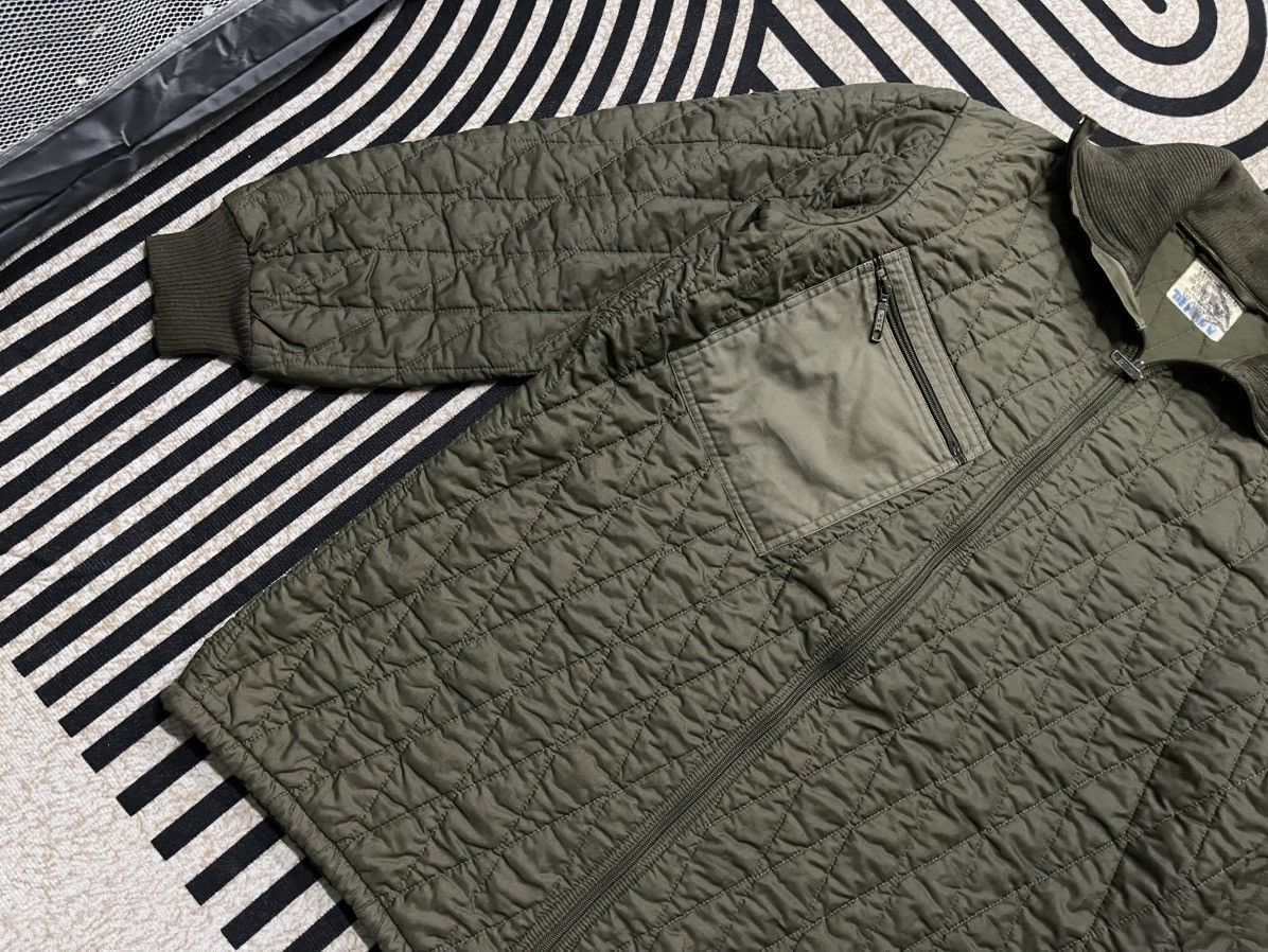 Vintage 1993 INNER ARMY QUILTED LIGHT JACKET Size US L / EU 52-54 / 3 - 4 Thumbnail