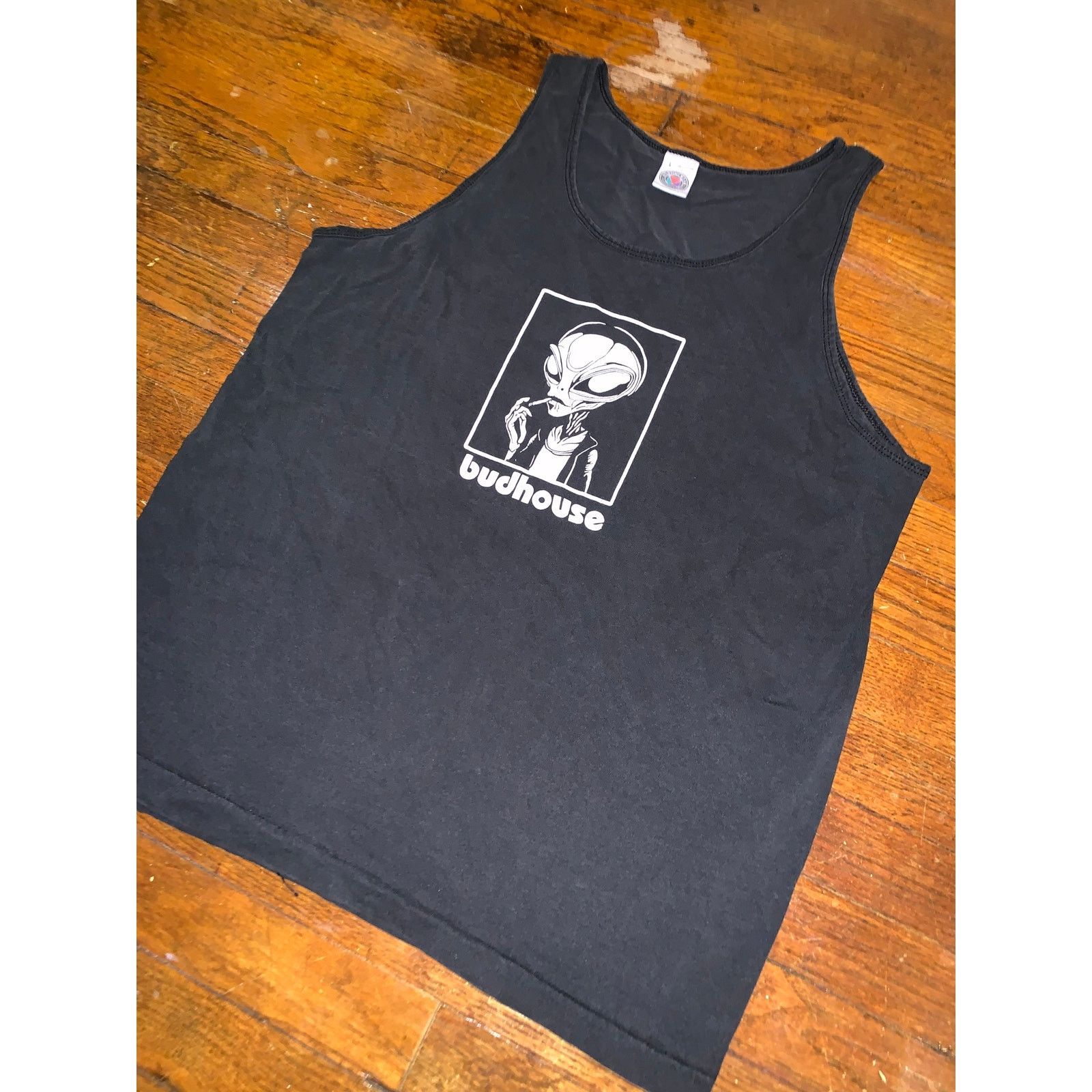 Other × Vintage Vintage Budhouse Alien Tank Top USA Single Stitch L Size US L / EU 52-54 / 3 - 6 Thumbnail