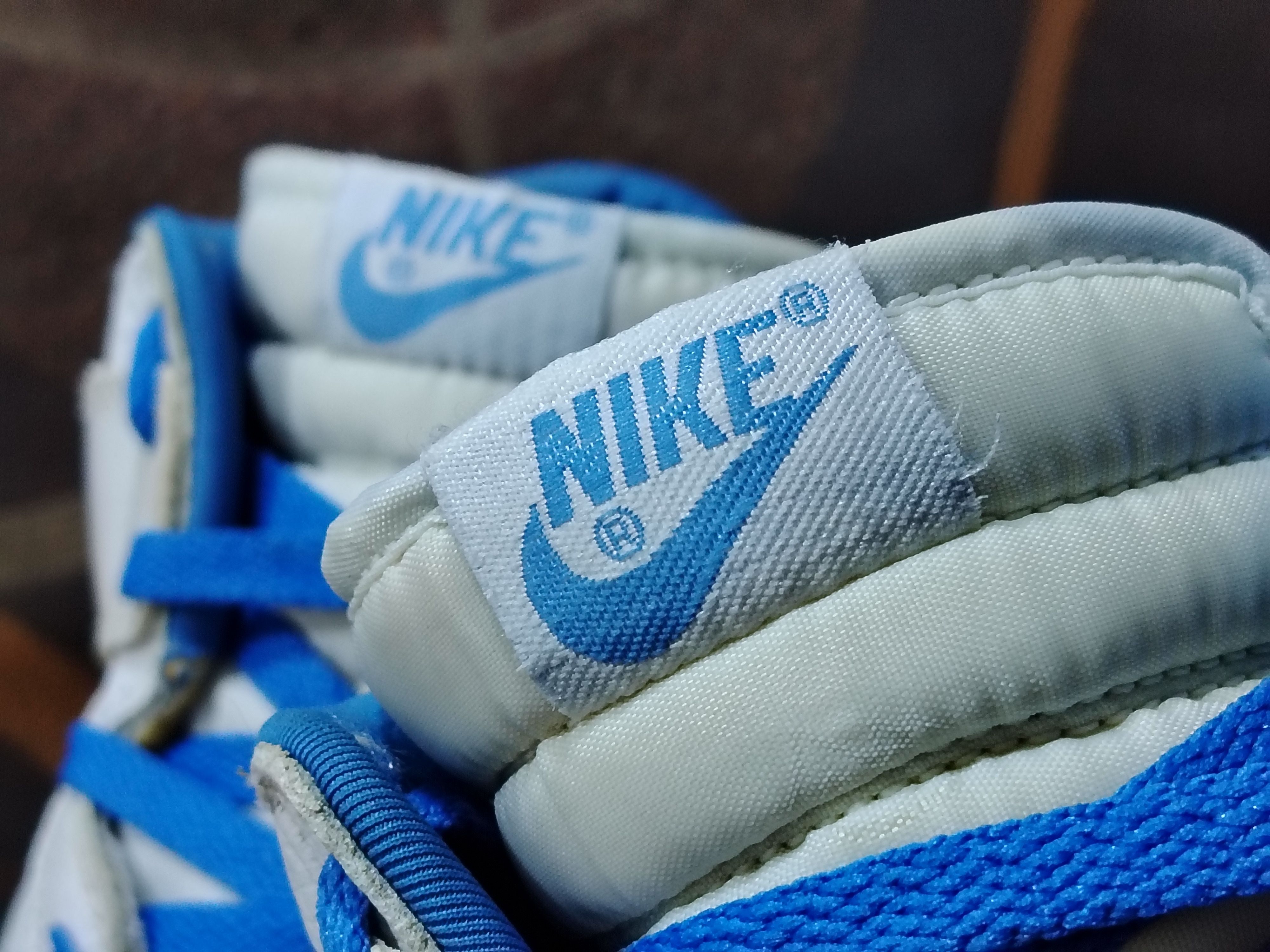 Nike 2002 NIKE DUNK HIGH UNIVERSITY BLUE FOOT 304093-142 US 11.5 Size US 11.5 / EU 44-45 - 8 Thumbnail