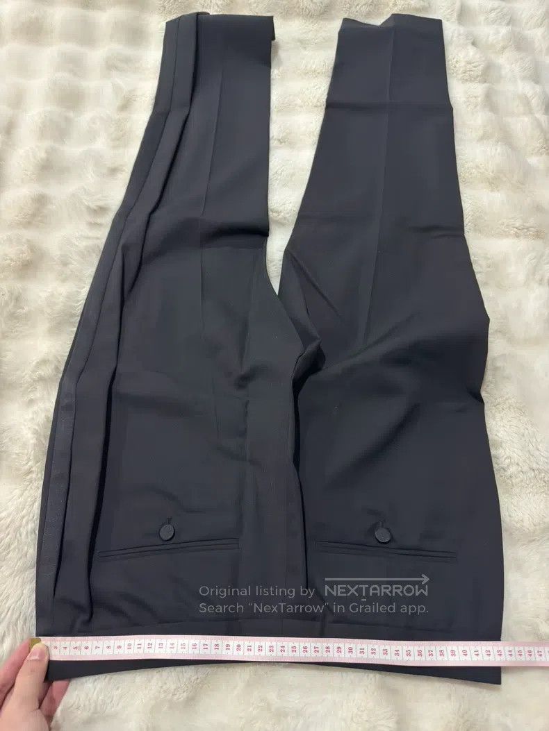 Saint Laurent Paris Saint Laurent Paris Smoking Men's Dress Pants Size US 32 / EU 48 - 6 Thumbnail